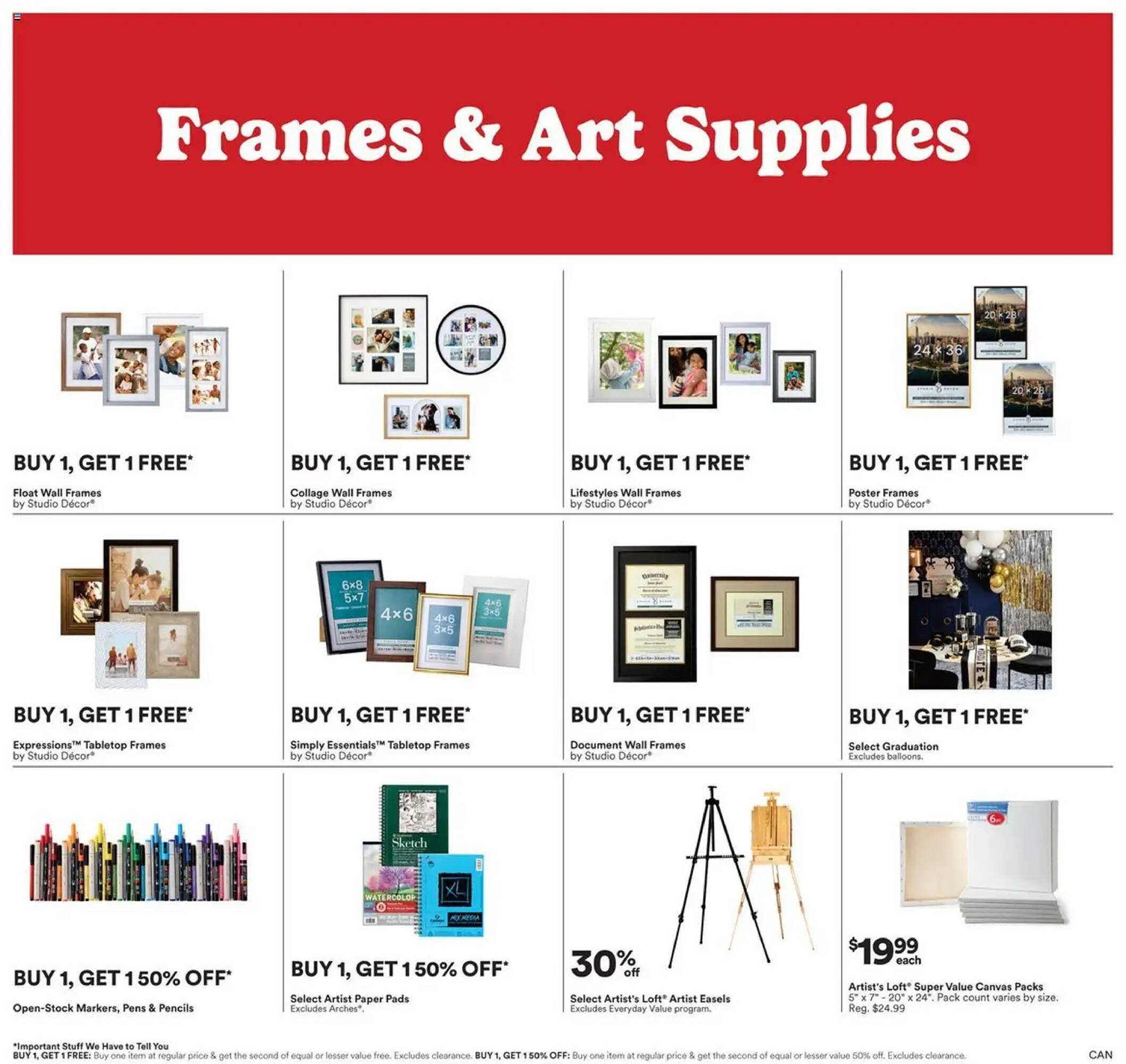 Michaels weekly ad