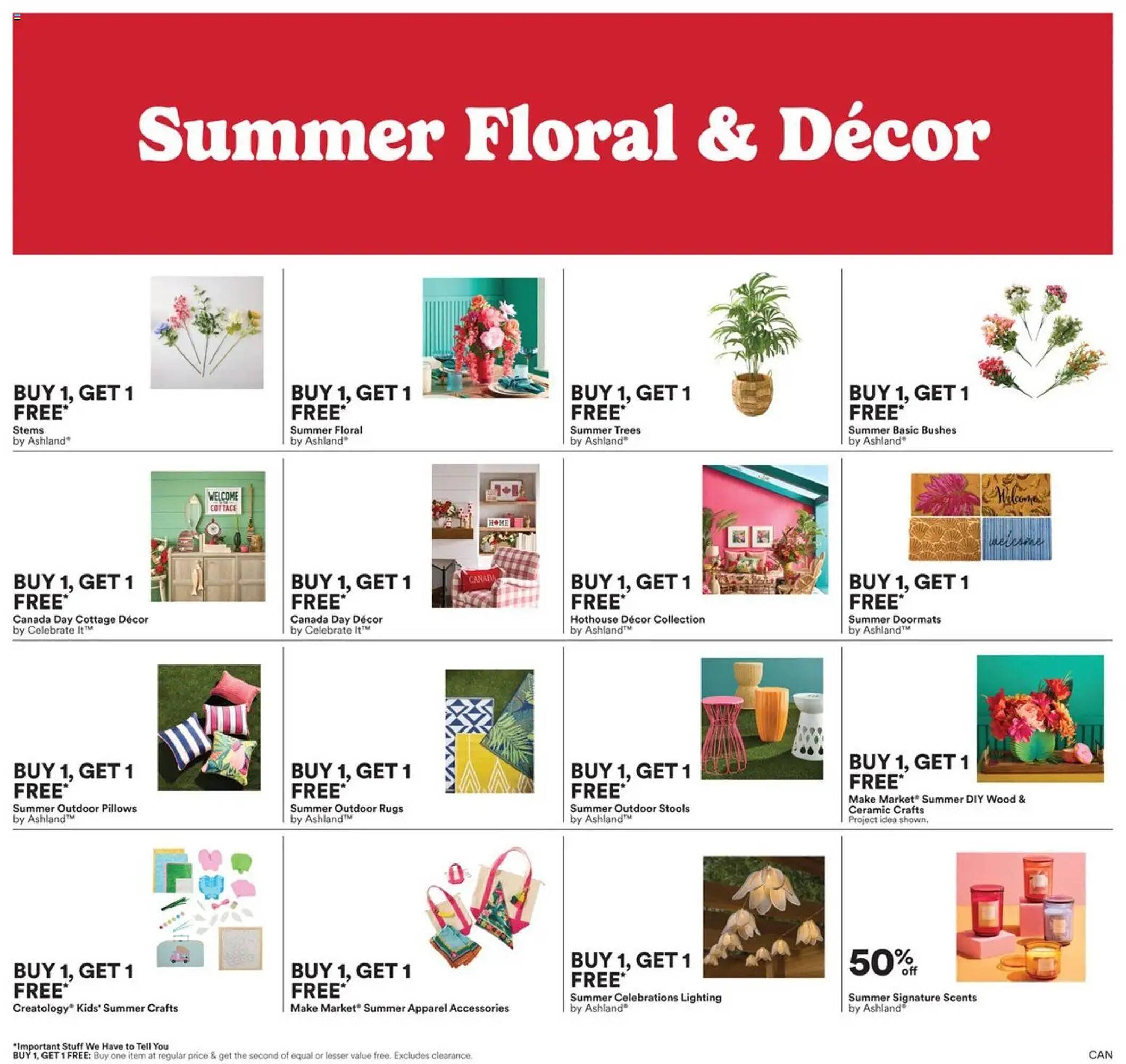 Michaels weekly ad