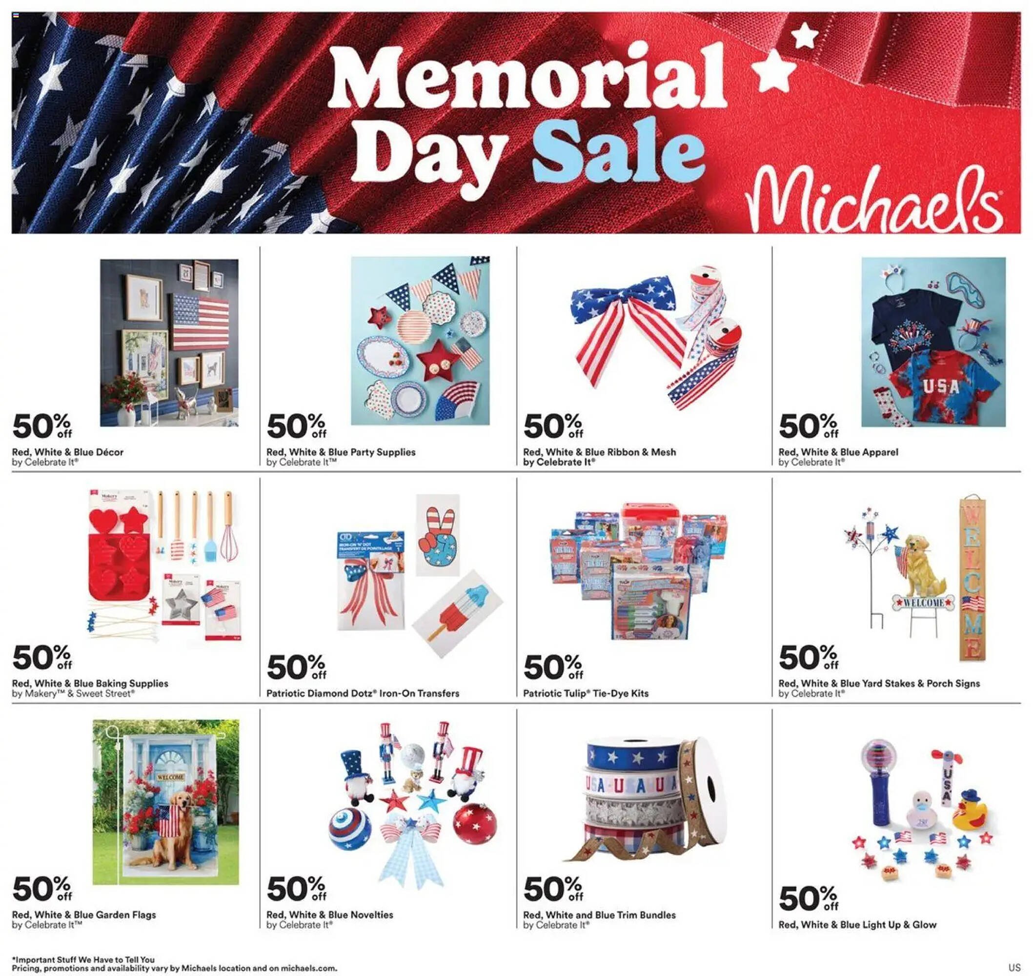 Michaels weekly ad