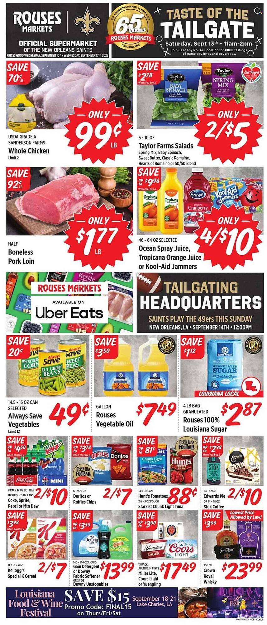 Rouses weekly ad (2025-09-10 - 2025-09-17) | 1