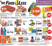 Food 4 Less weekly ad (2025-10-29 - 2025-11-04)