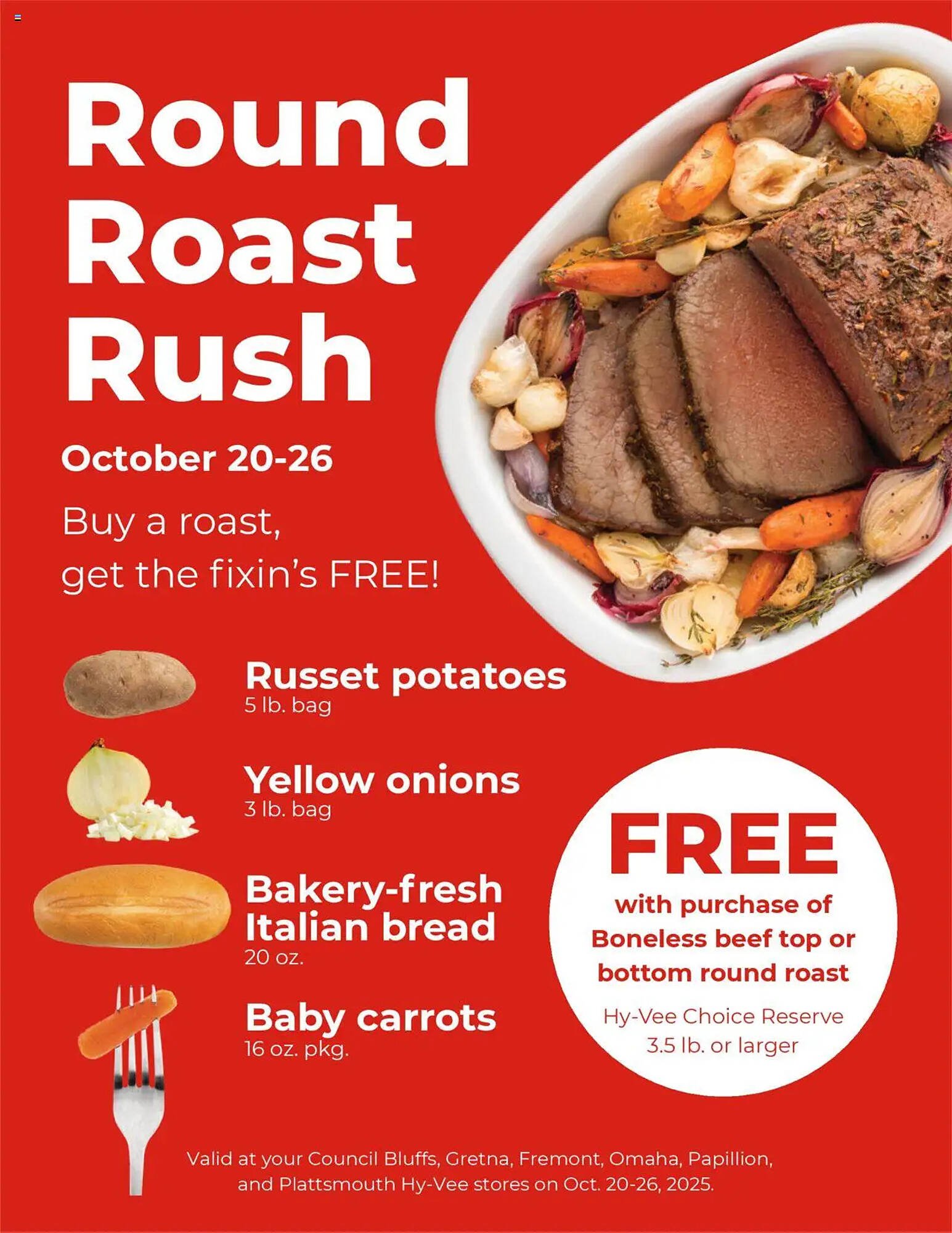 Hy-Vee weekly ad (2025-10-20 - 2025-10-27) | 1
