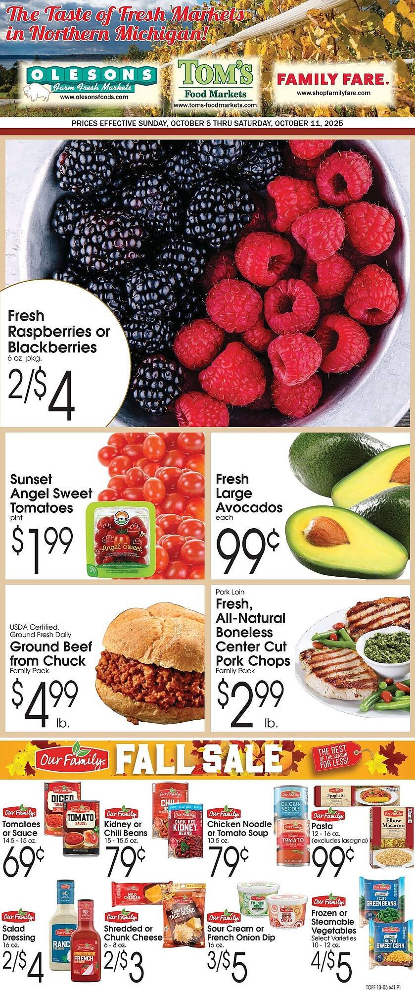 Family Fare weekly ad (2025-10-05 - 2025-10-11) | 1
