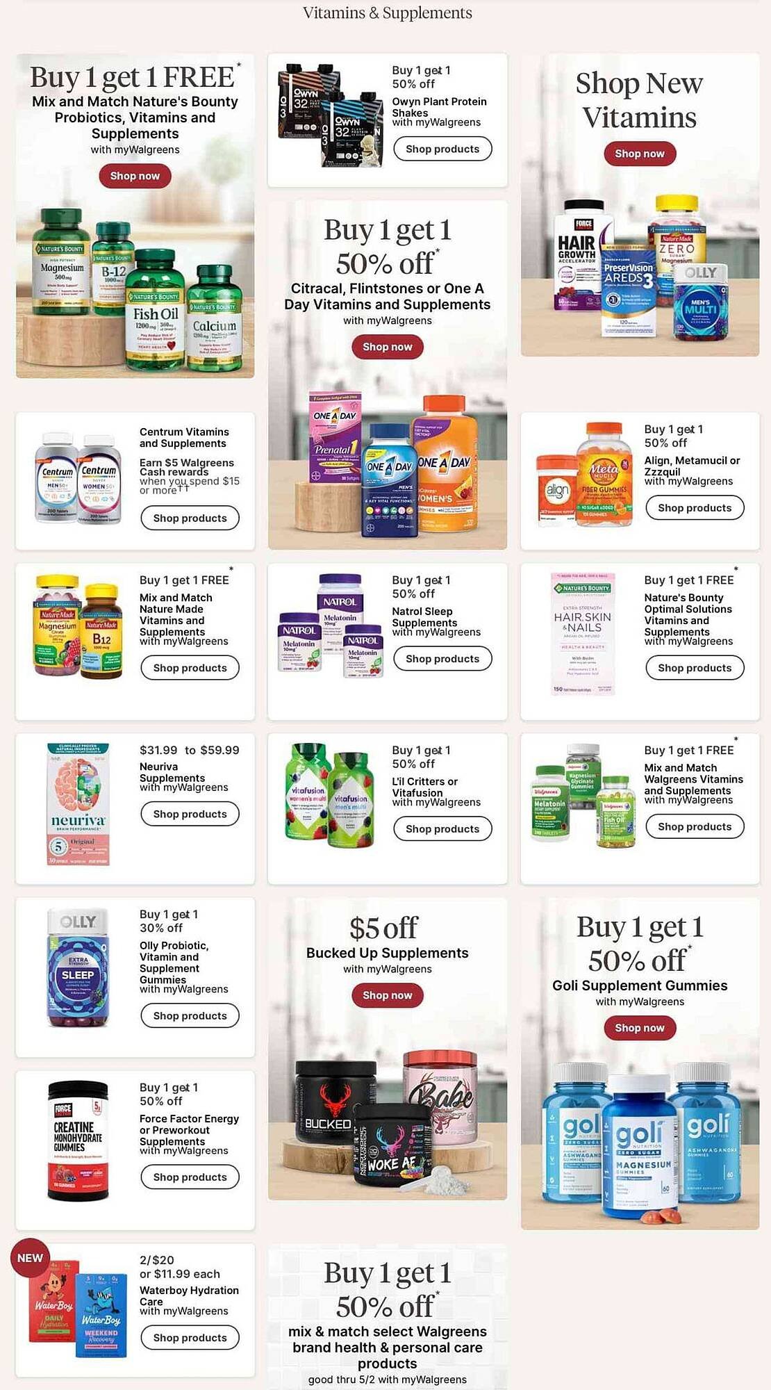 Walgreens weekly ad