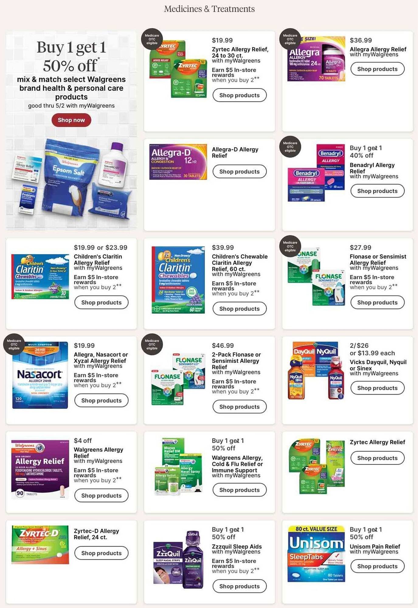 Walgreens weekly ad