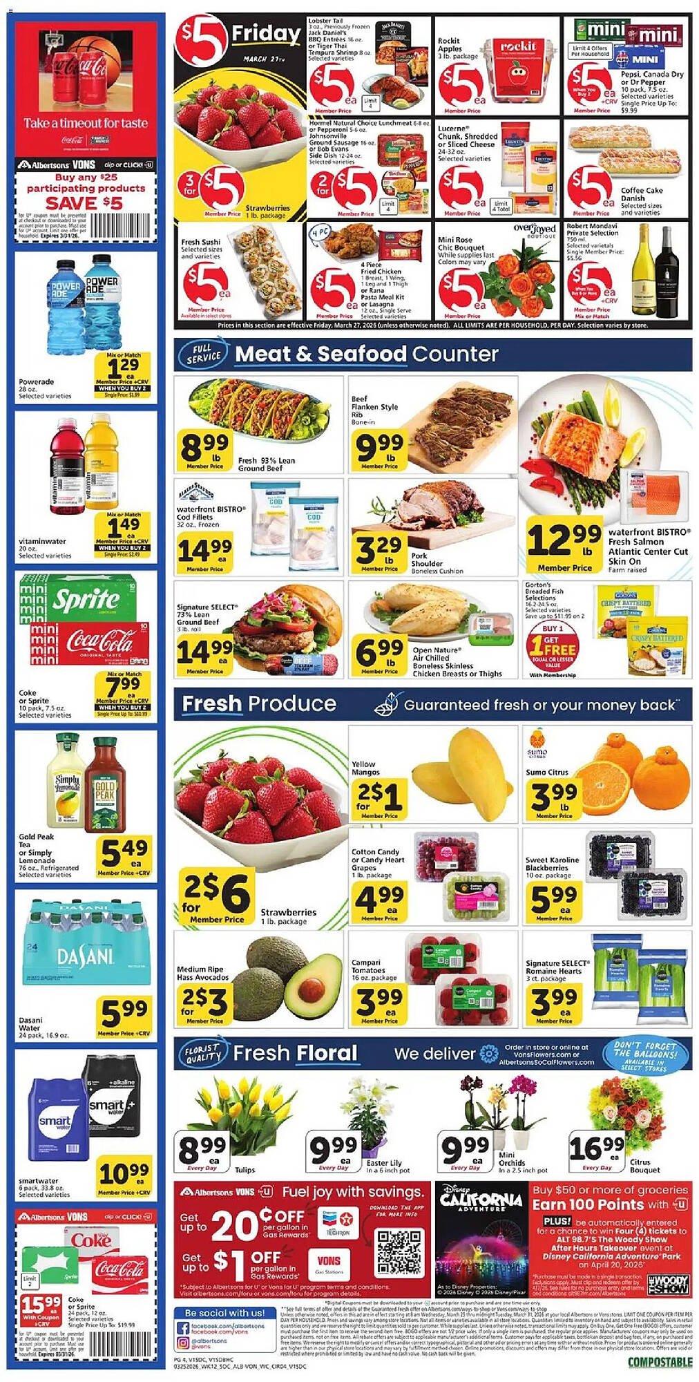 Vons weekly ad