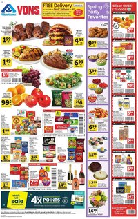 Vons weekly ad