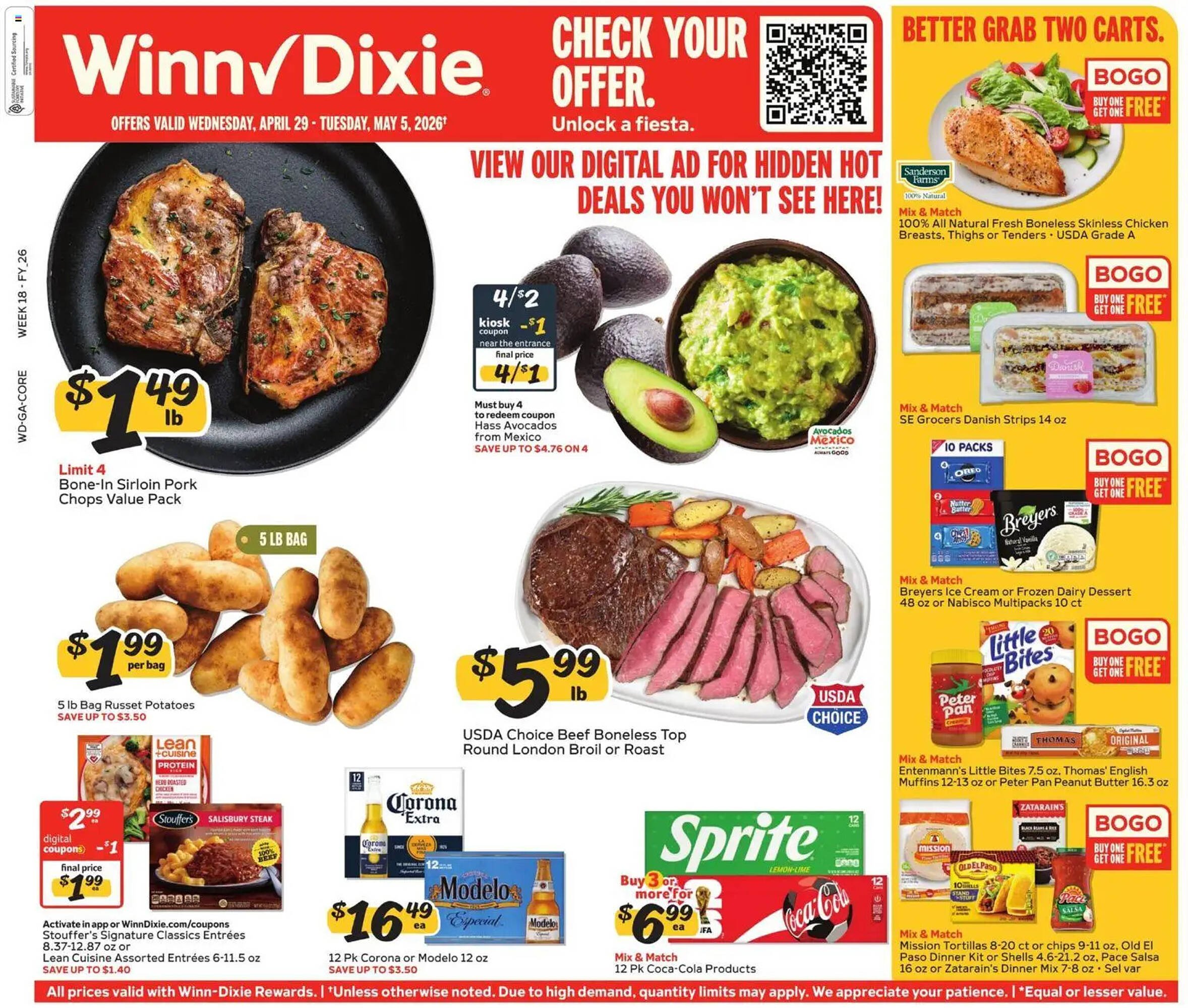 Winn Dixie weekly ad