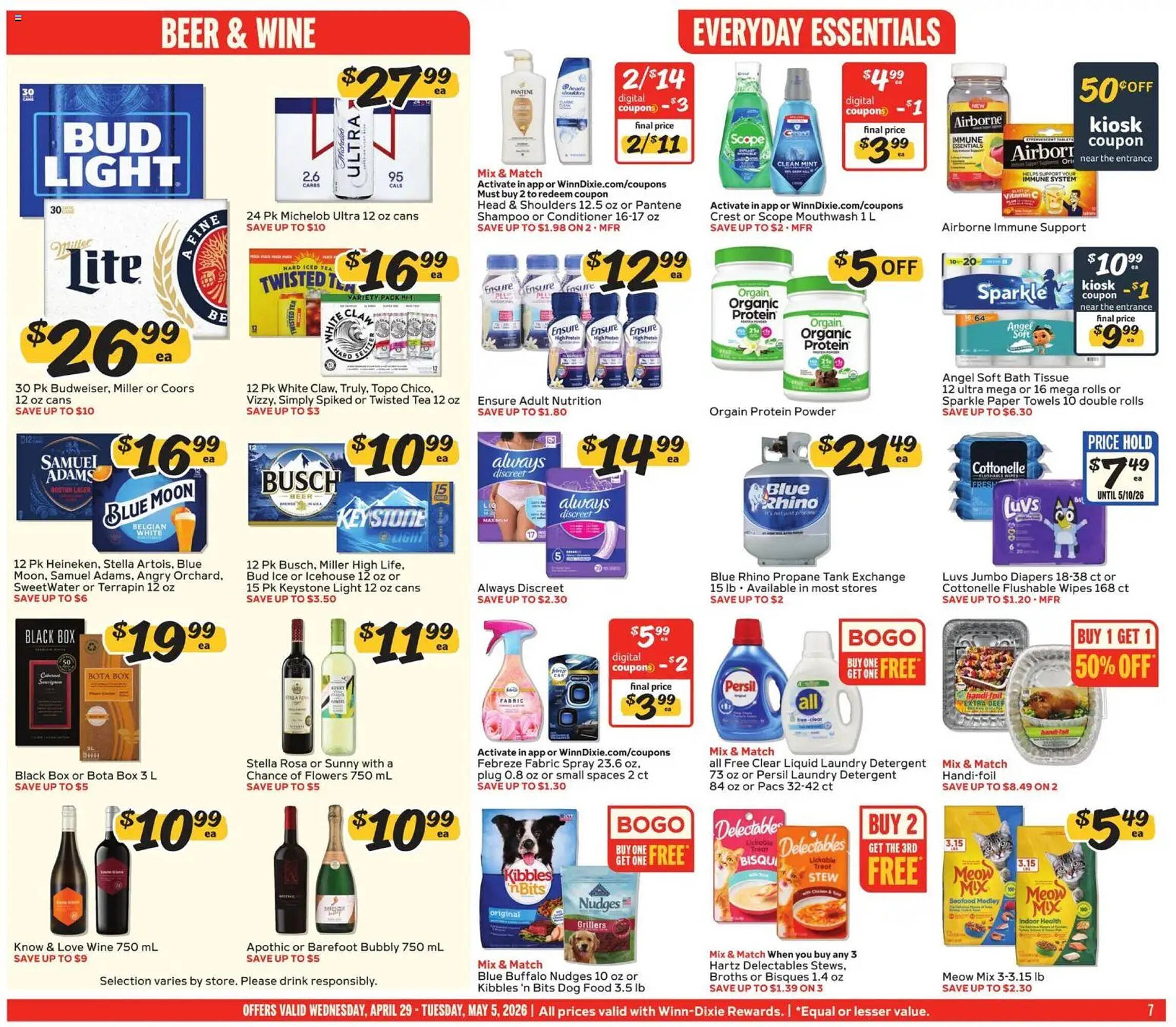 Winn Dixie weekly ad