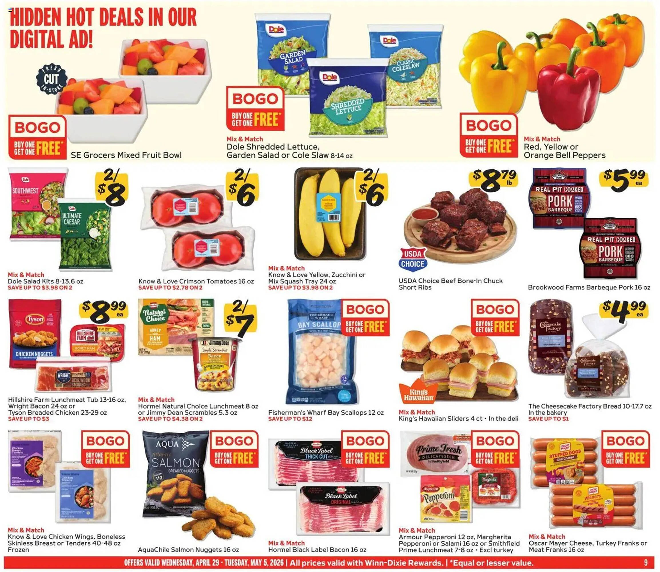 Winn Dixie weekly ad