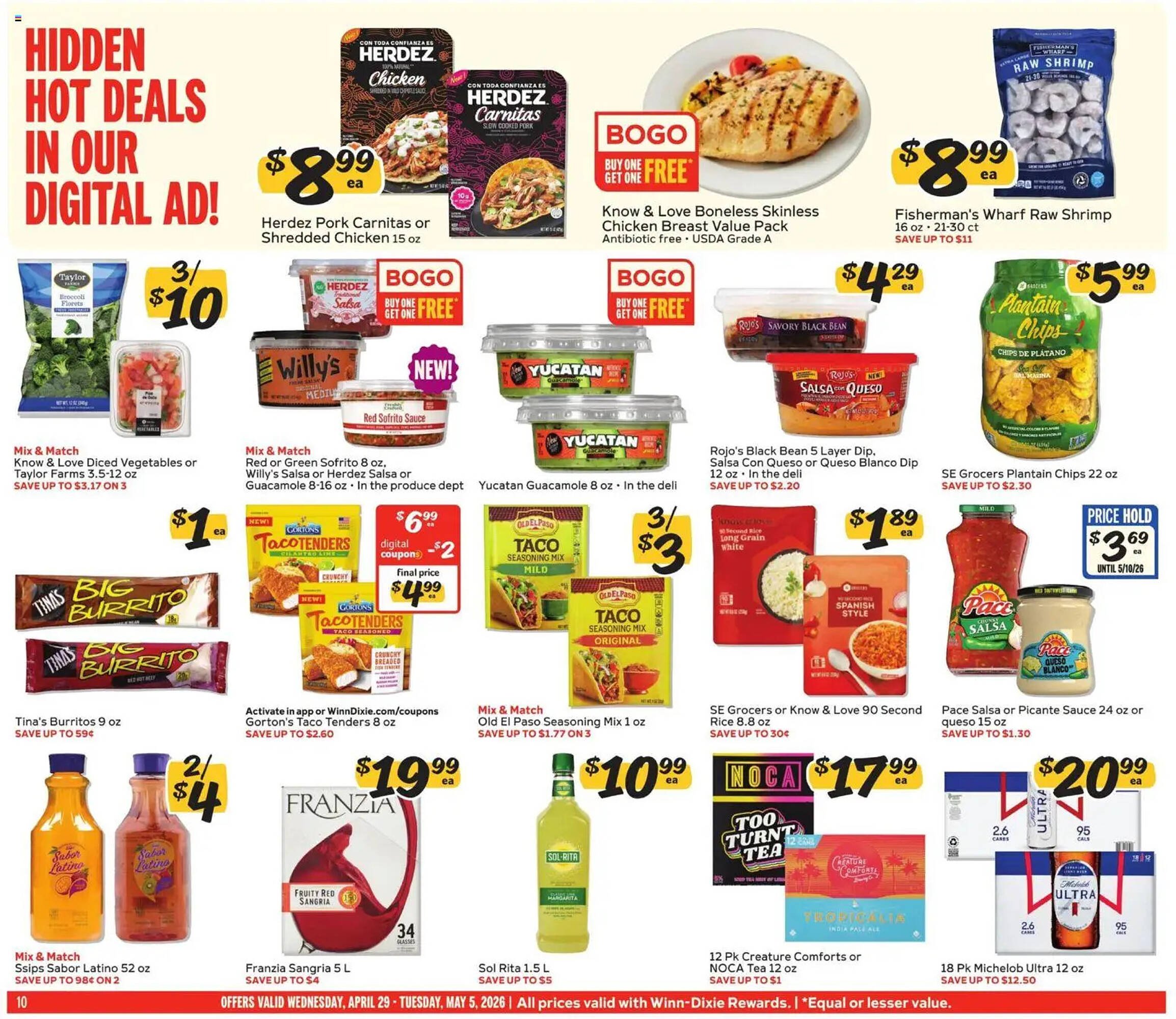 Winn Dixie weekly ad