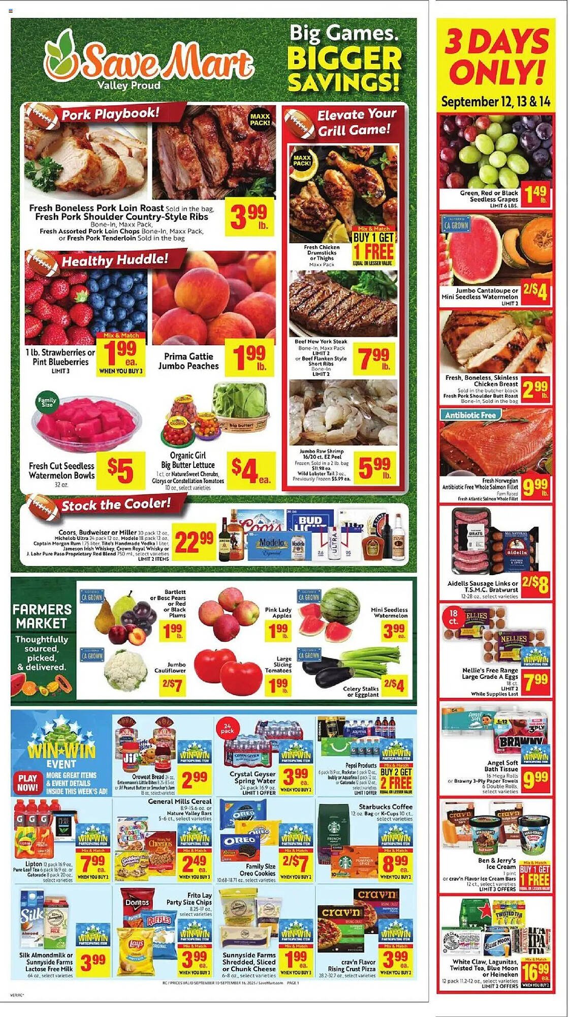 Save Mart weekly ad (2025-09-10 - 2025-09-17) | 1