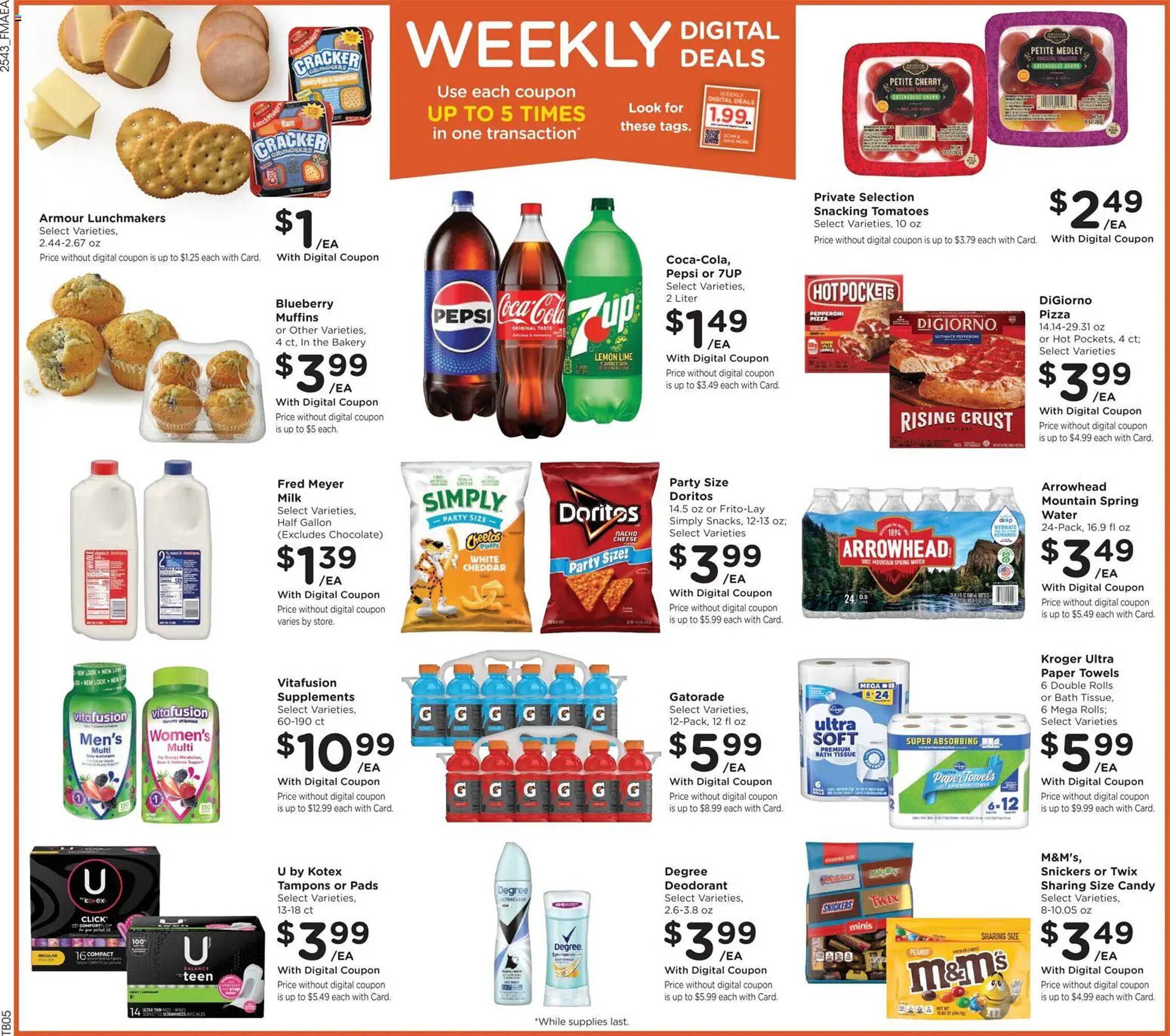 Fred Meyer weekly ad