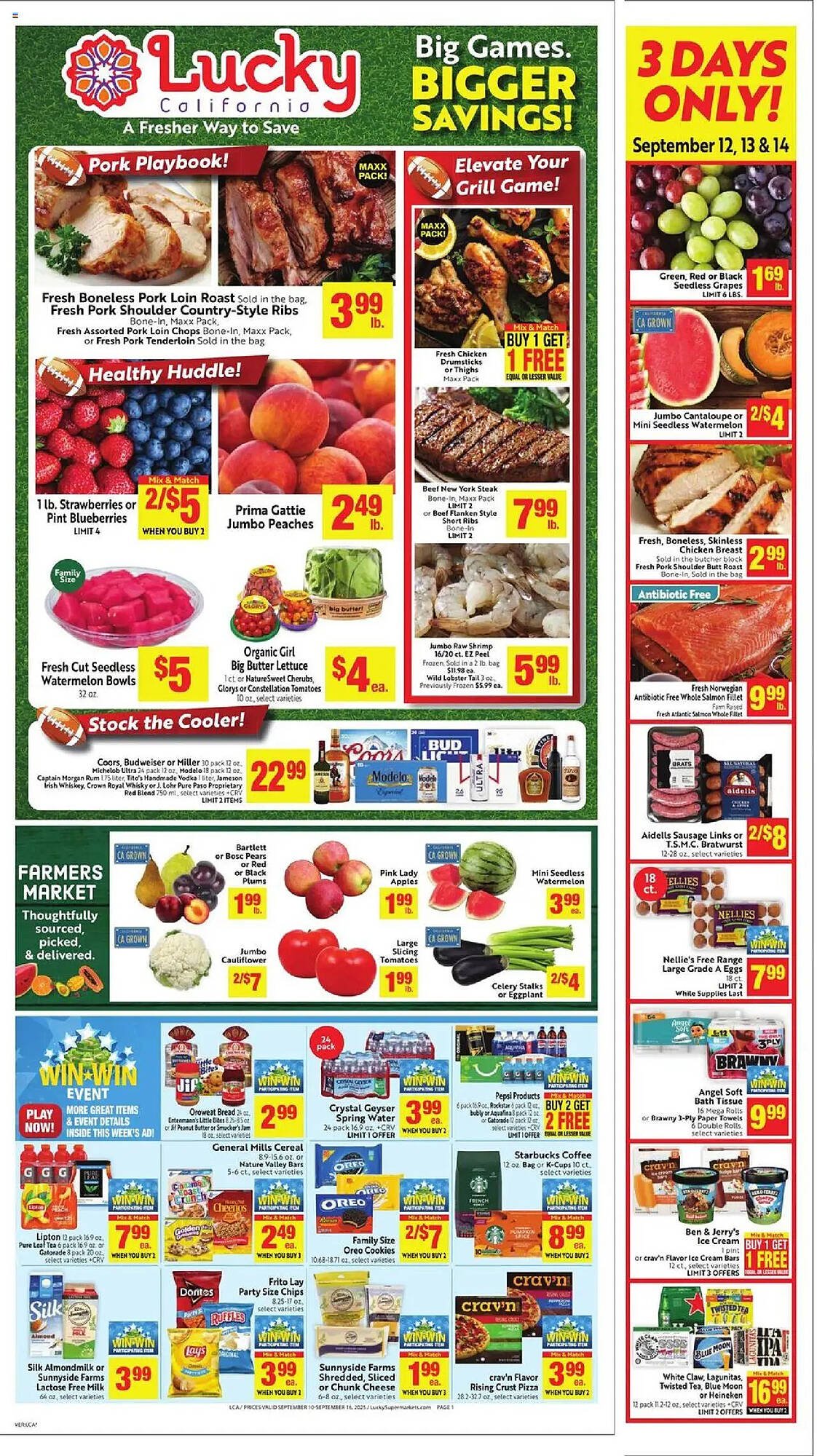 Lucky Supermarkets weekly ad (2025-09-10 - 2025-09-17) | 1