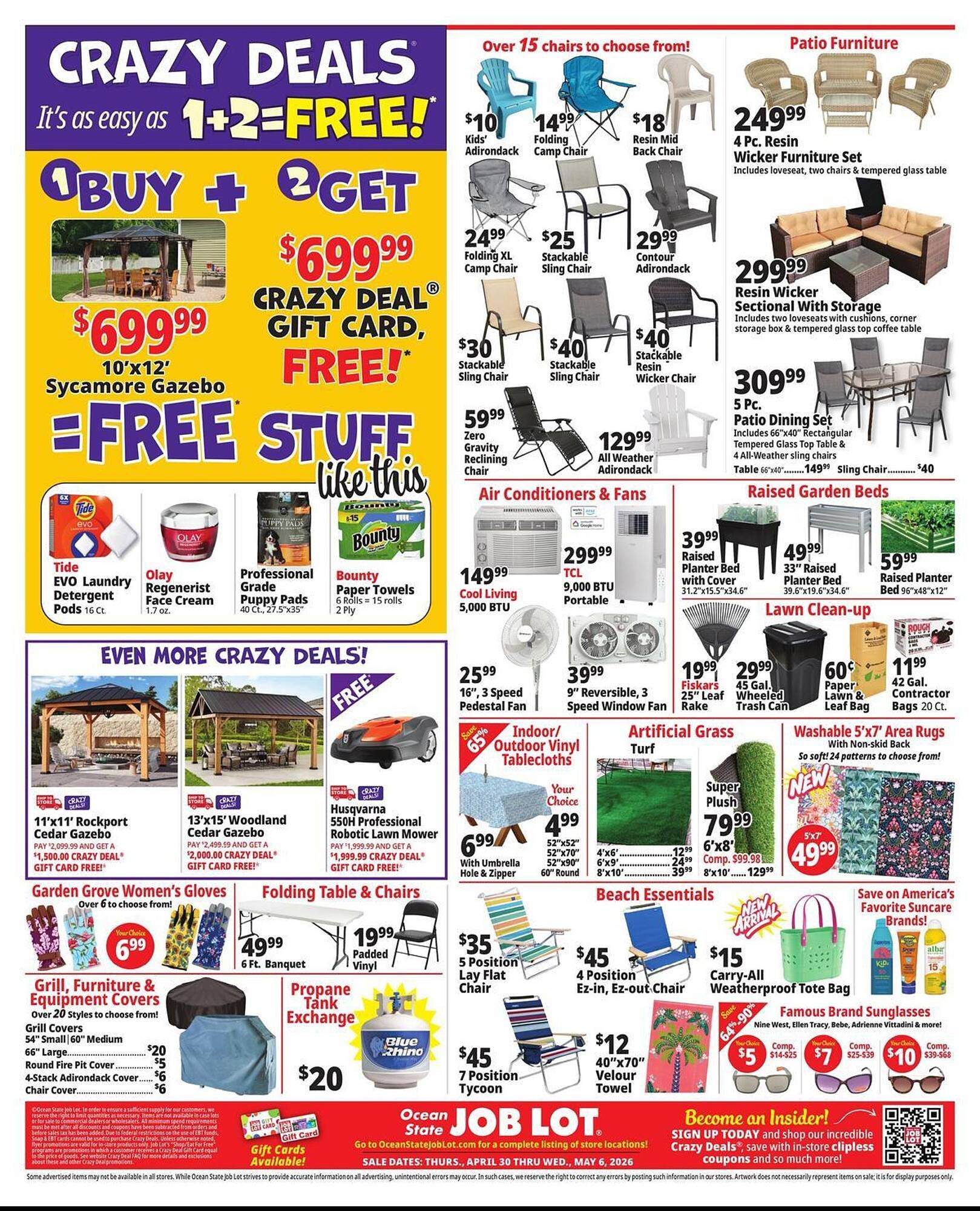 Ocean State Job Lot flyer