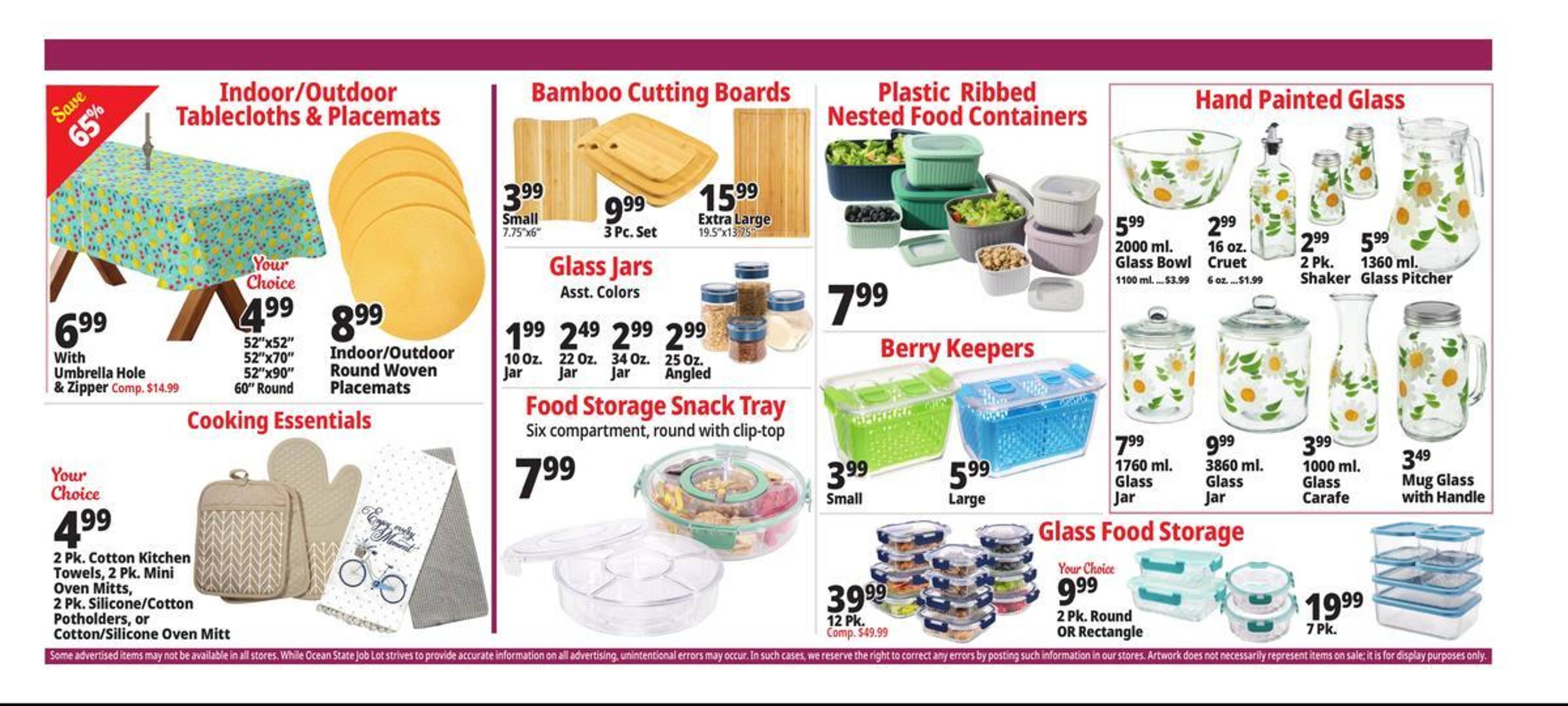 Ocean State Job Lot flyer