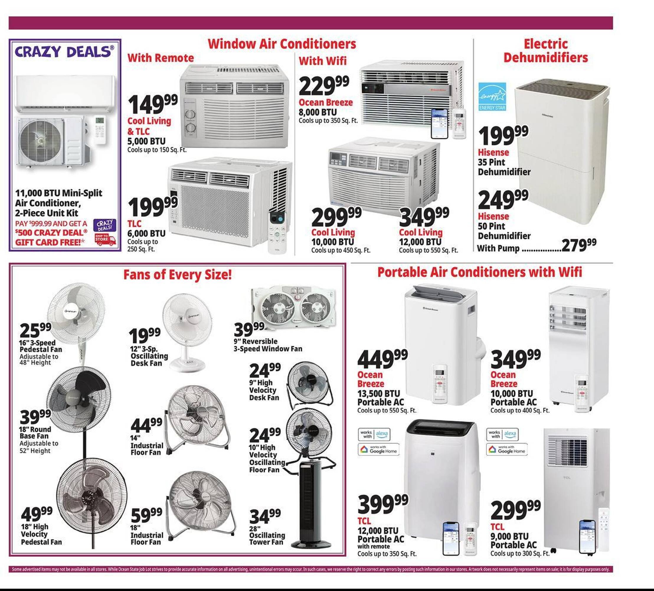 Ocean State Job Lot flyer