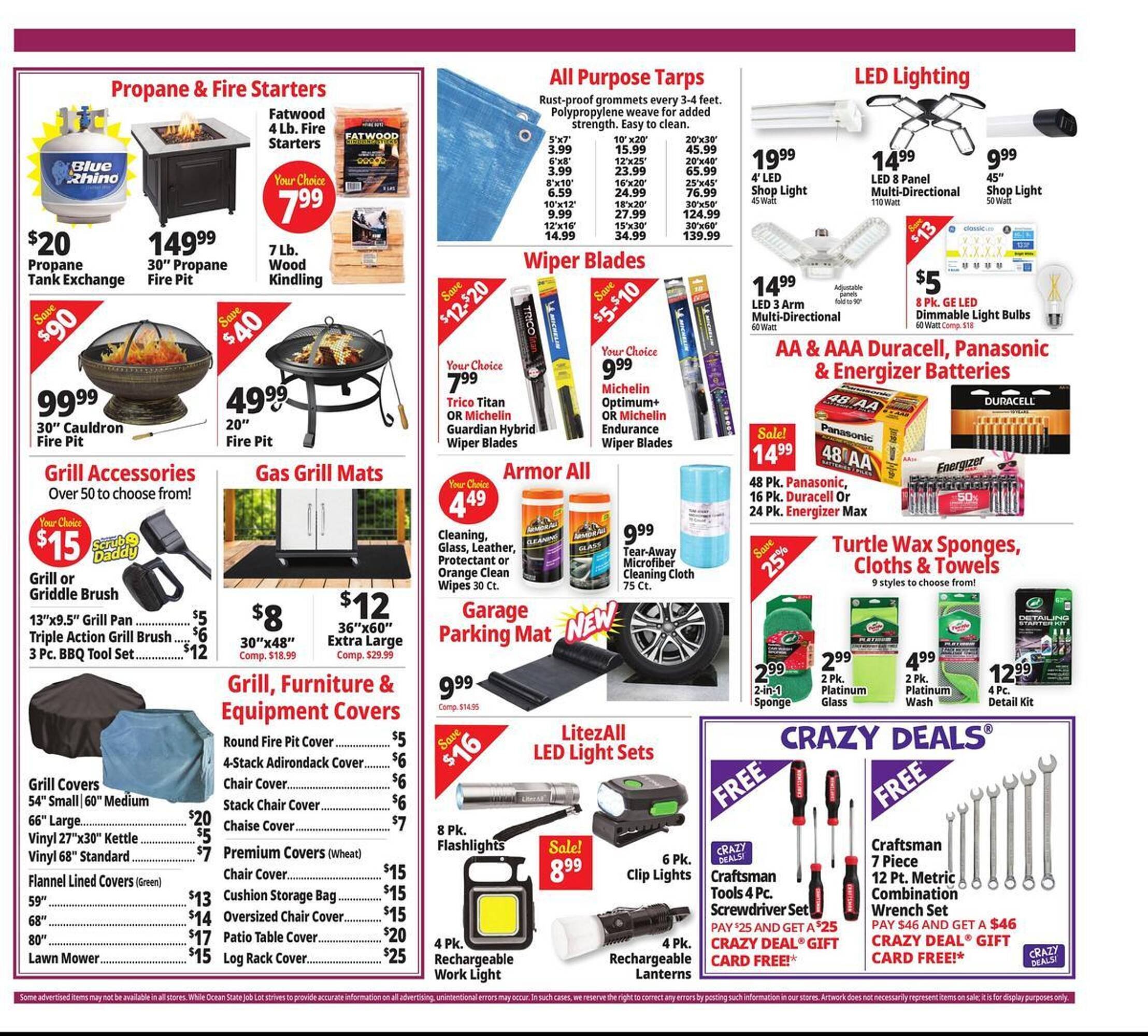 Ocean State Job Lot flyer