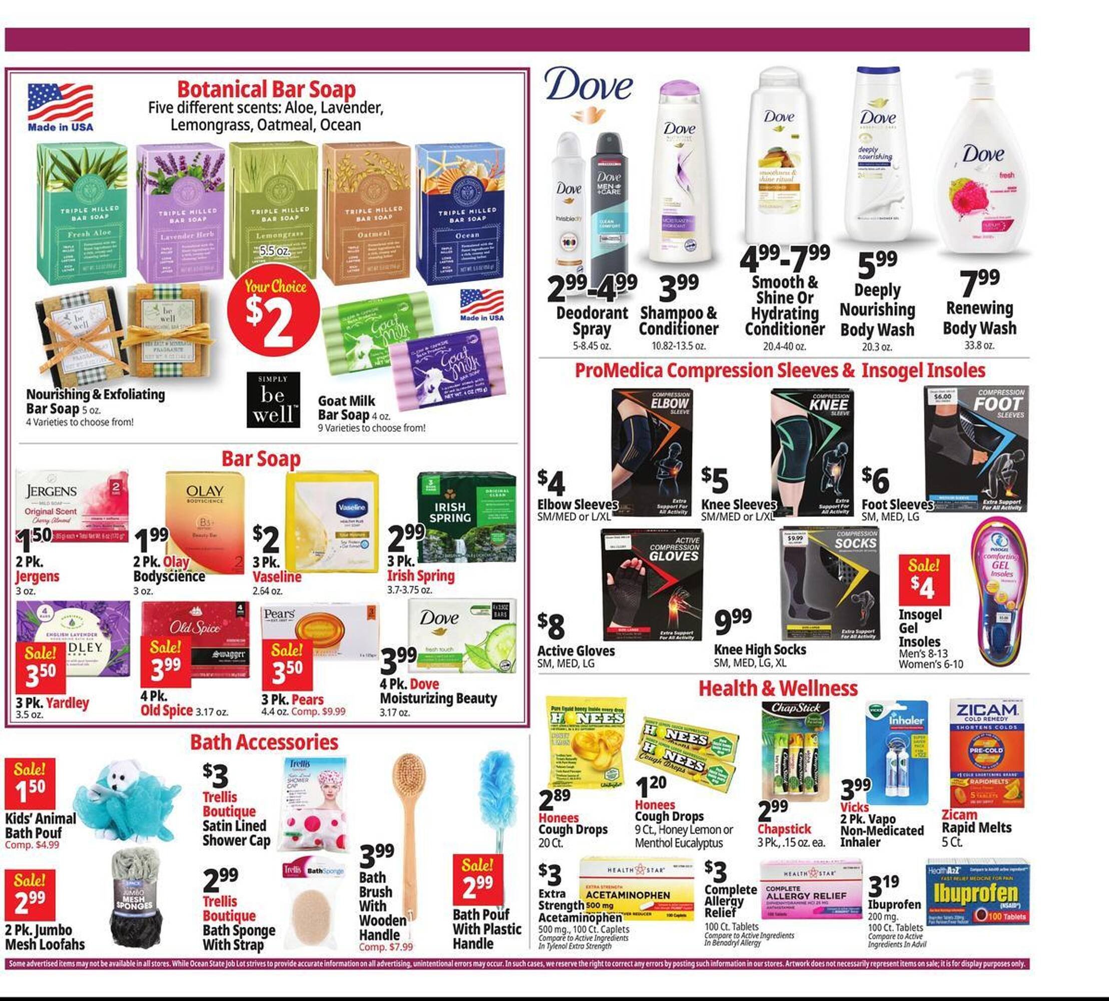 Ocean State Job Lot flyer