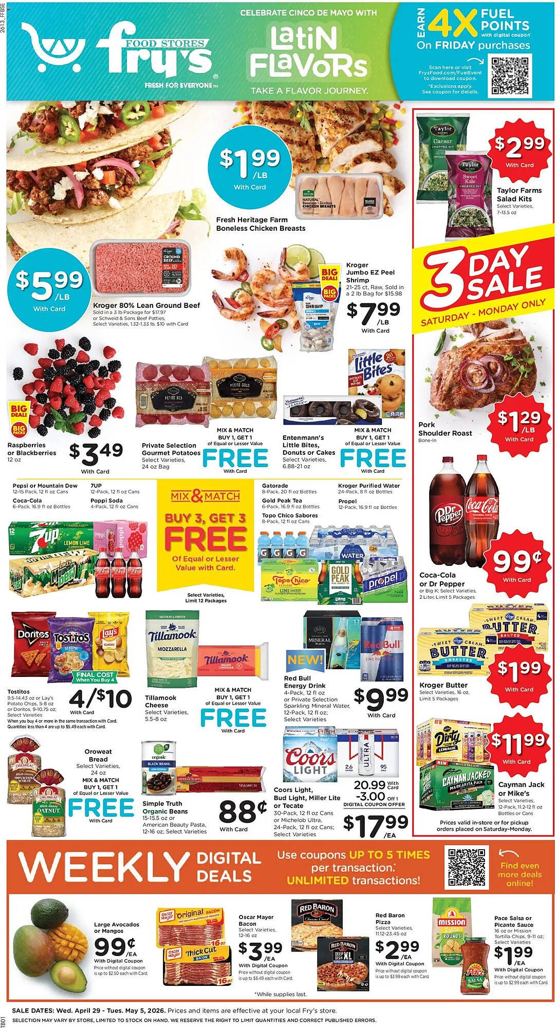 Fry's weekly ad