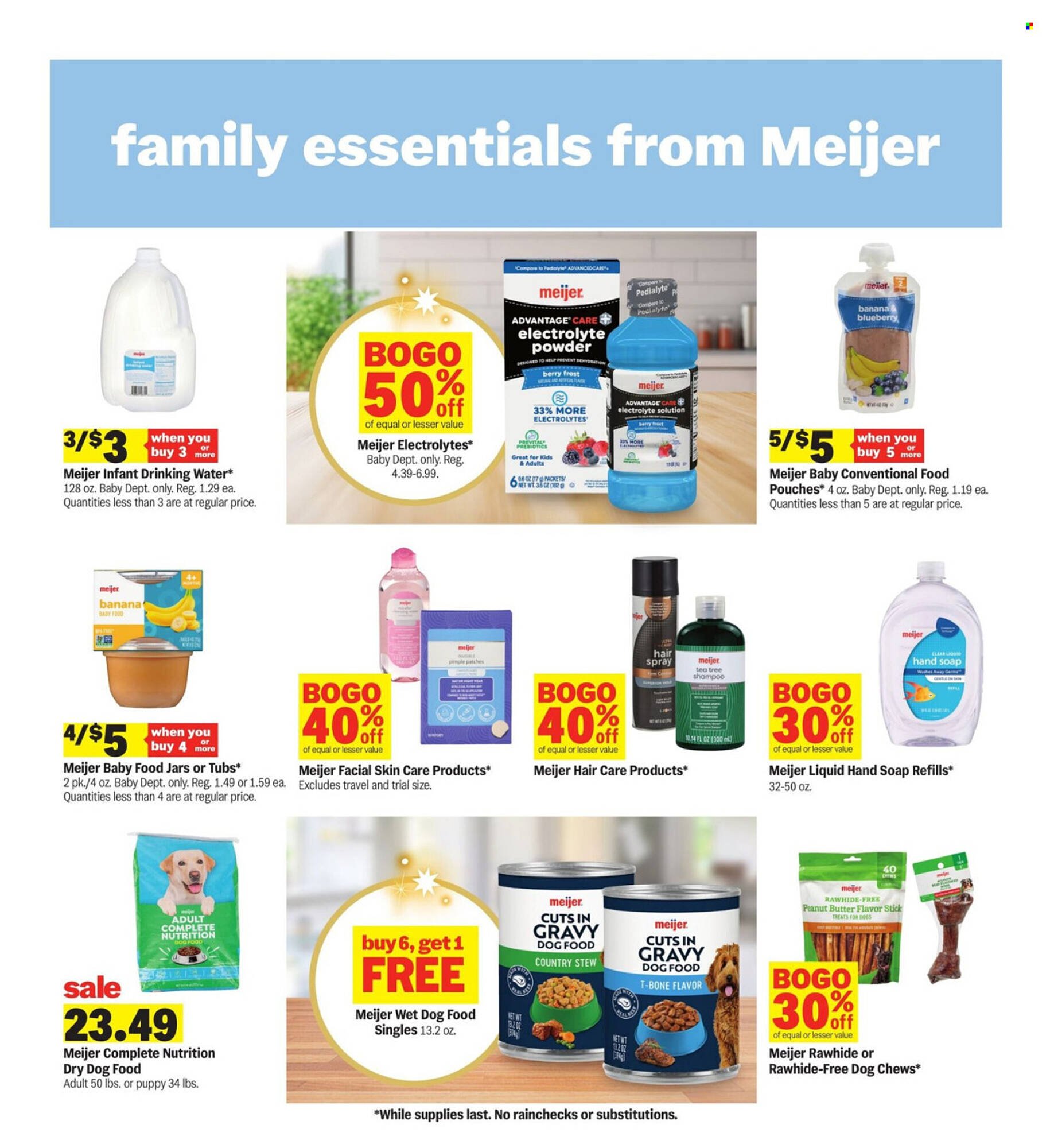 Meijer weekly ad