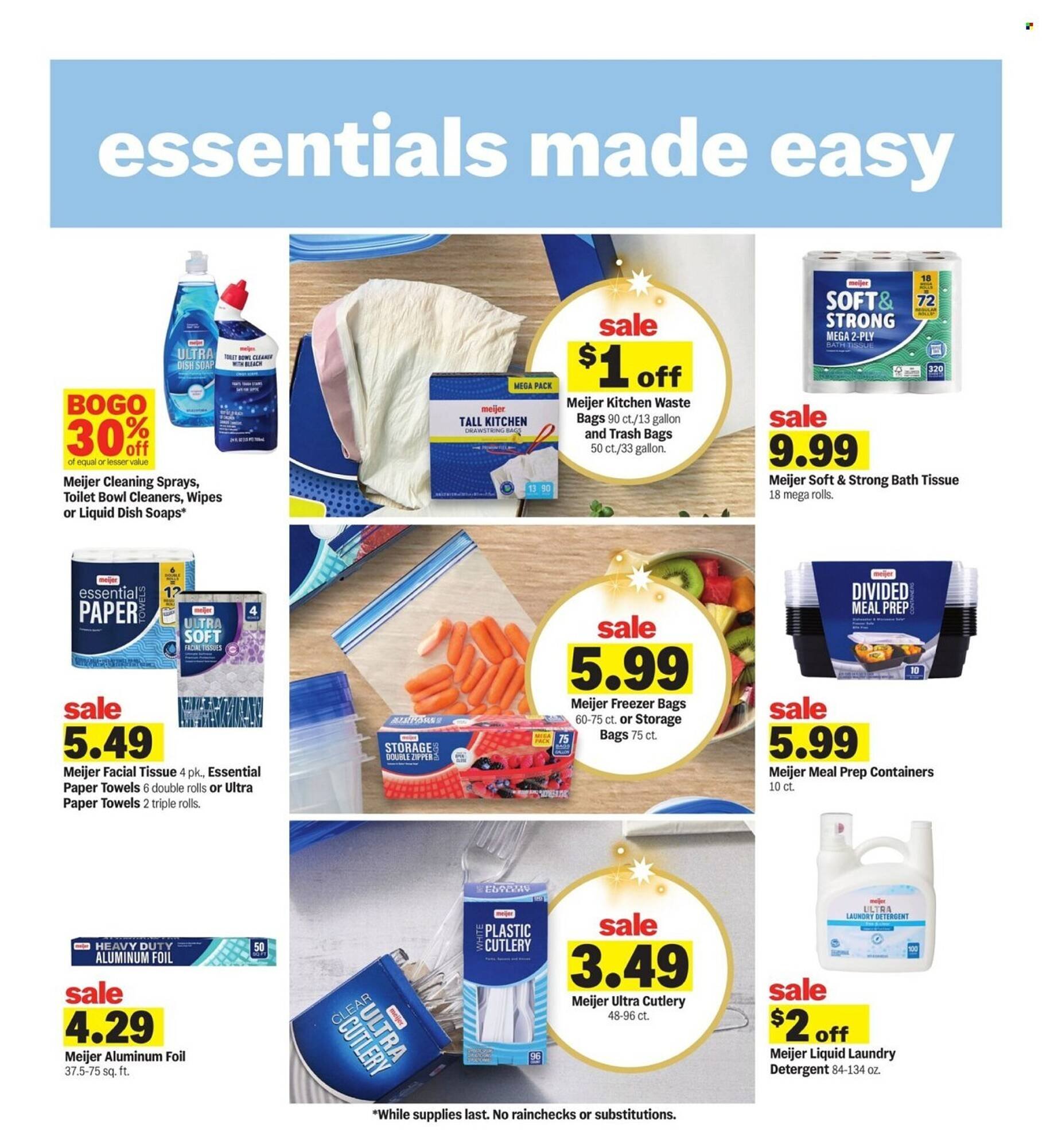 Meijer weekly ad