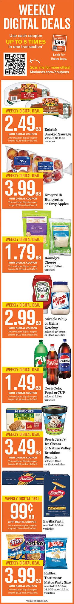 Mariano's weekly ad