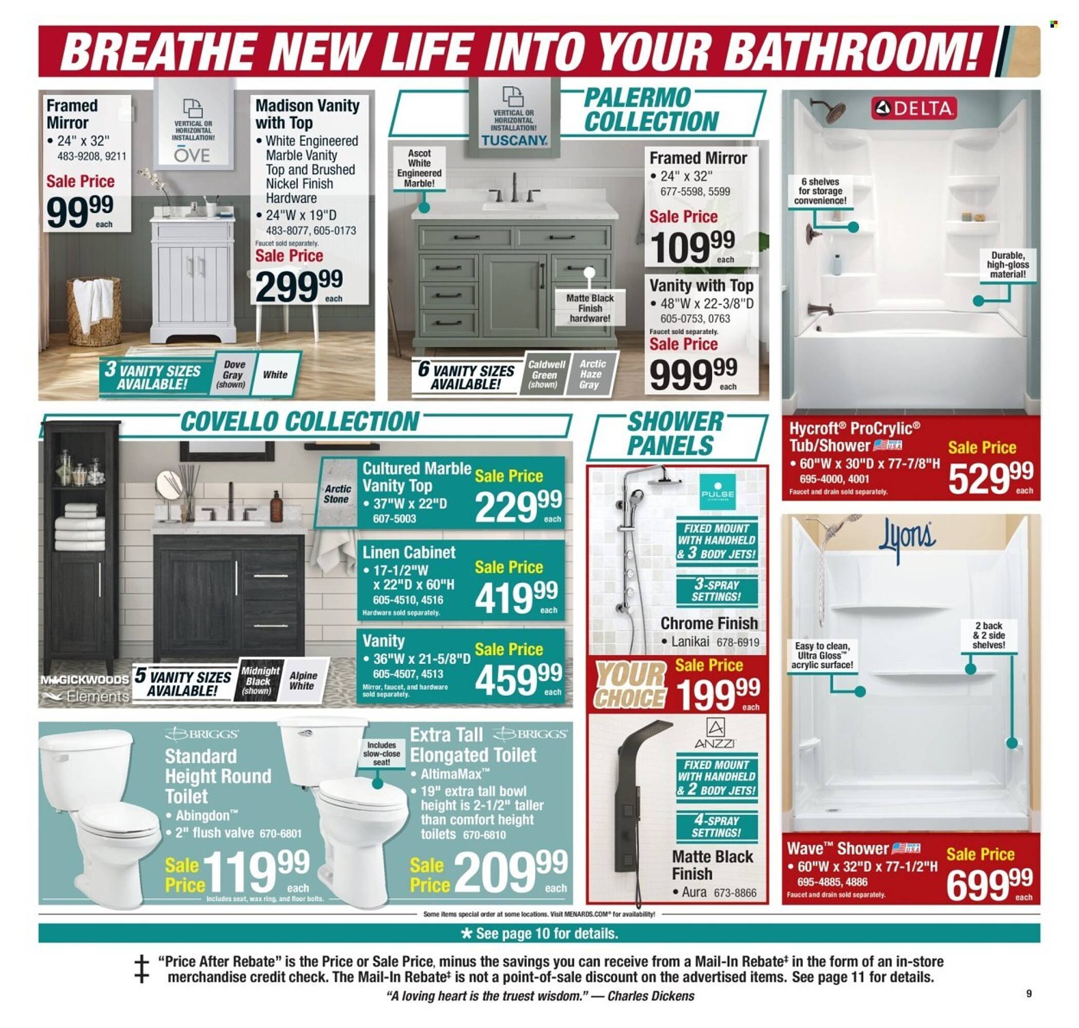 Menards weekly ad