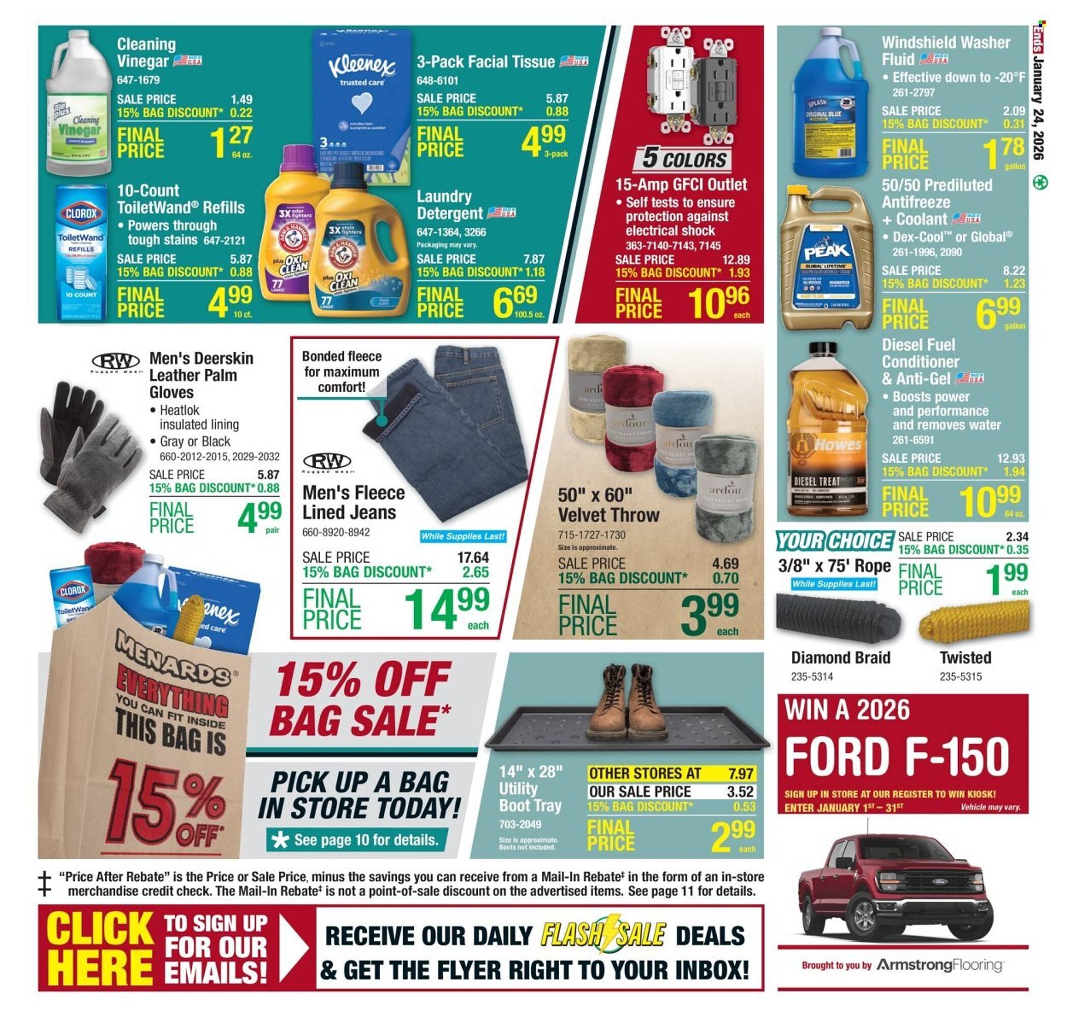 Menards weekly ad