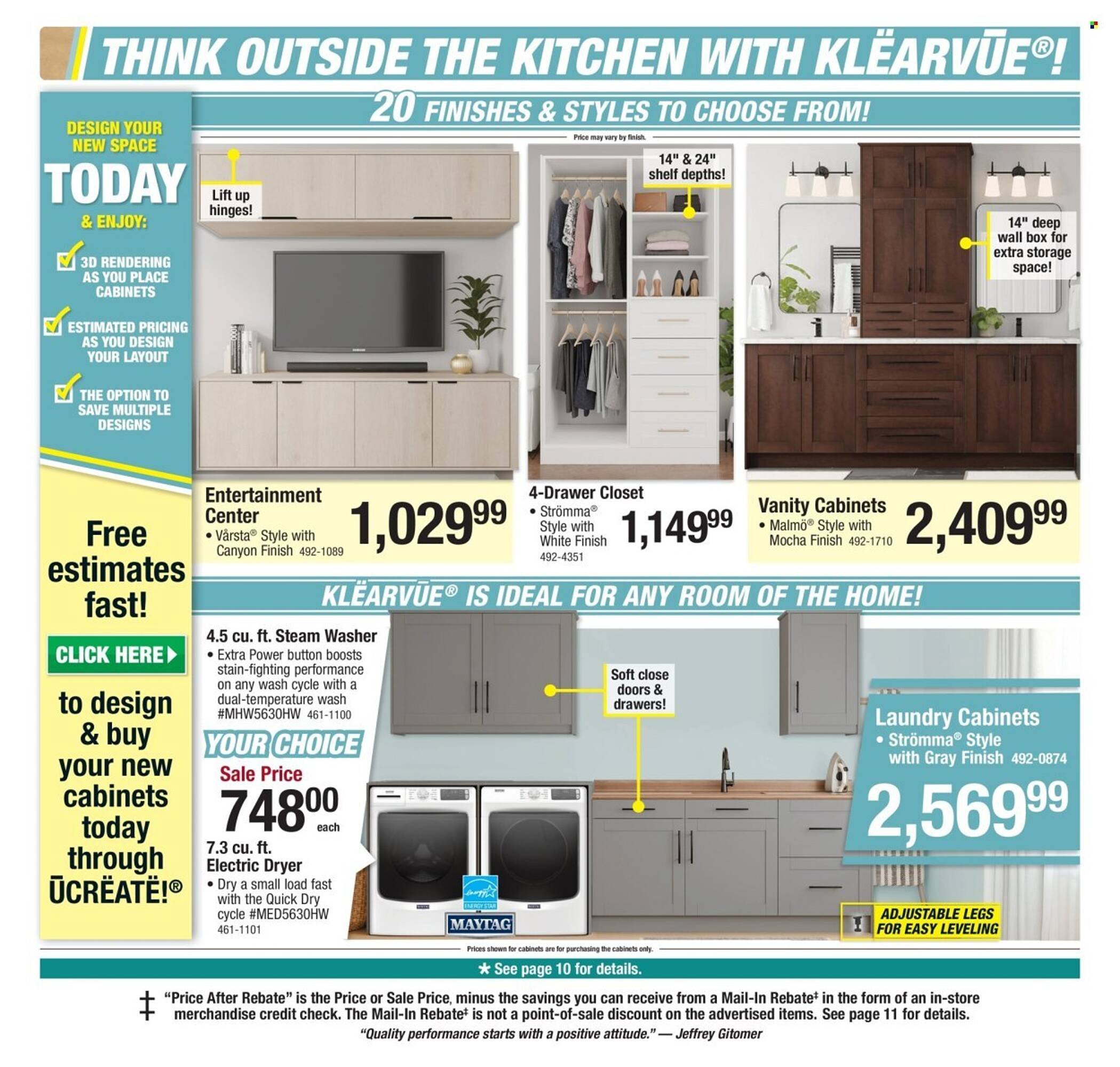 Menards weekly ad