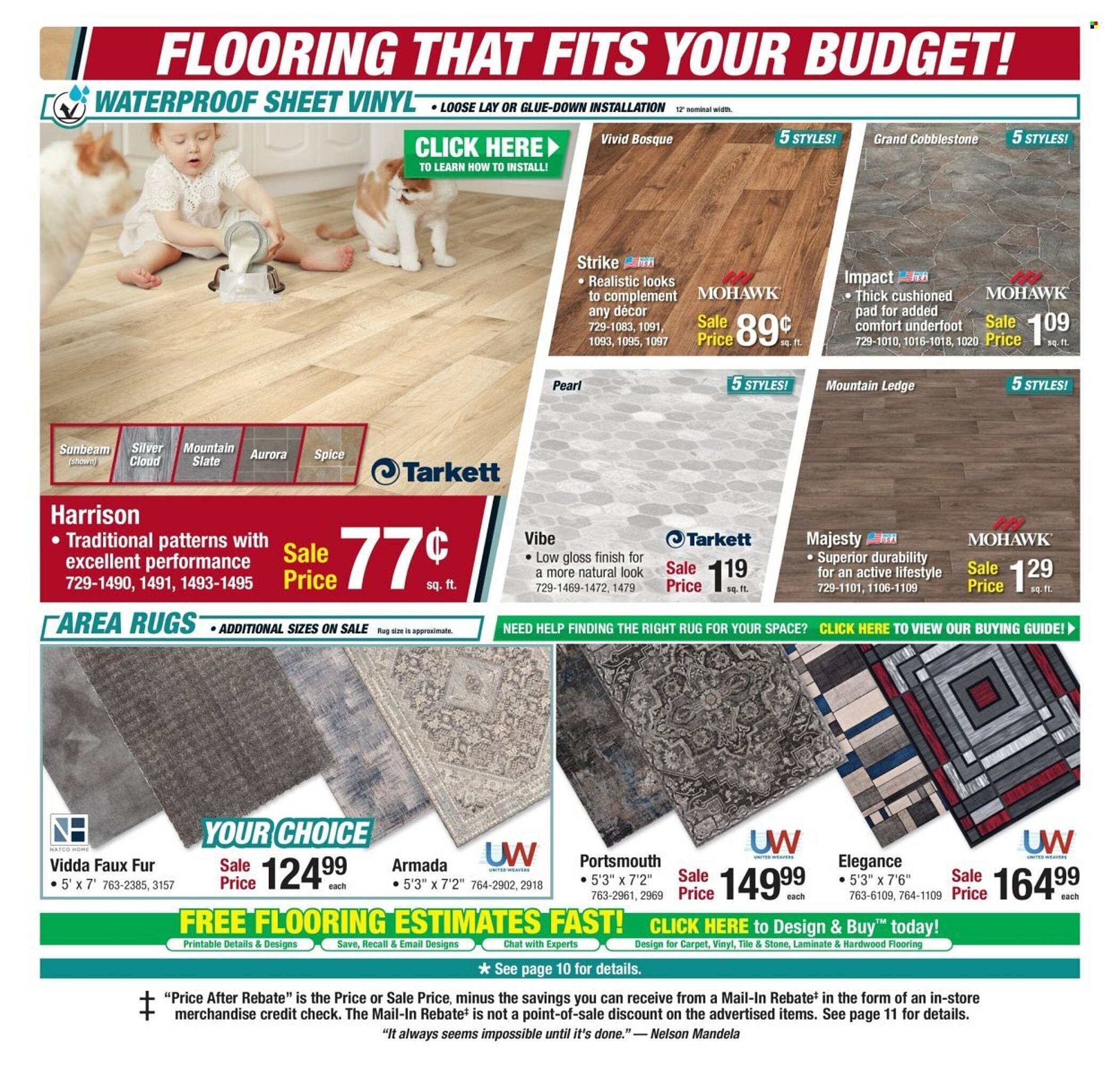 Menards weekly ad