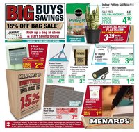Menards weekly ad