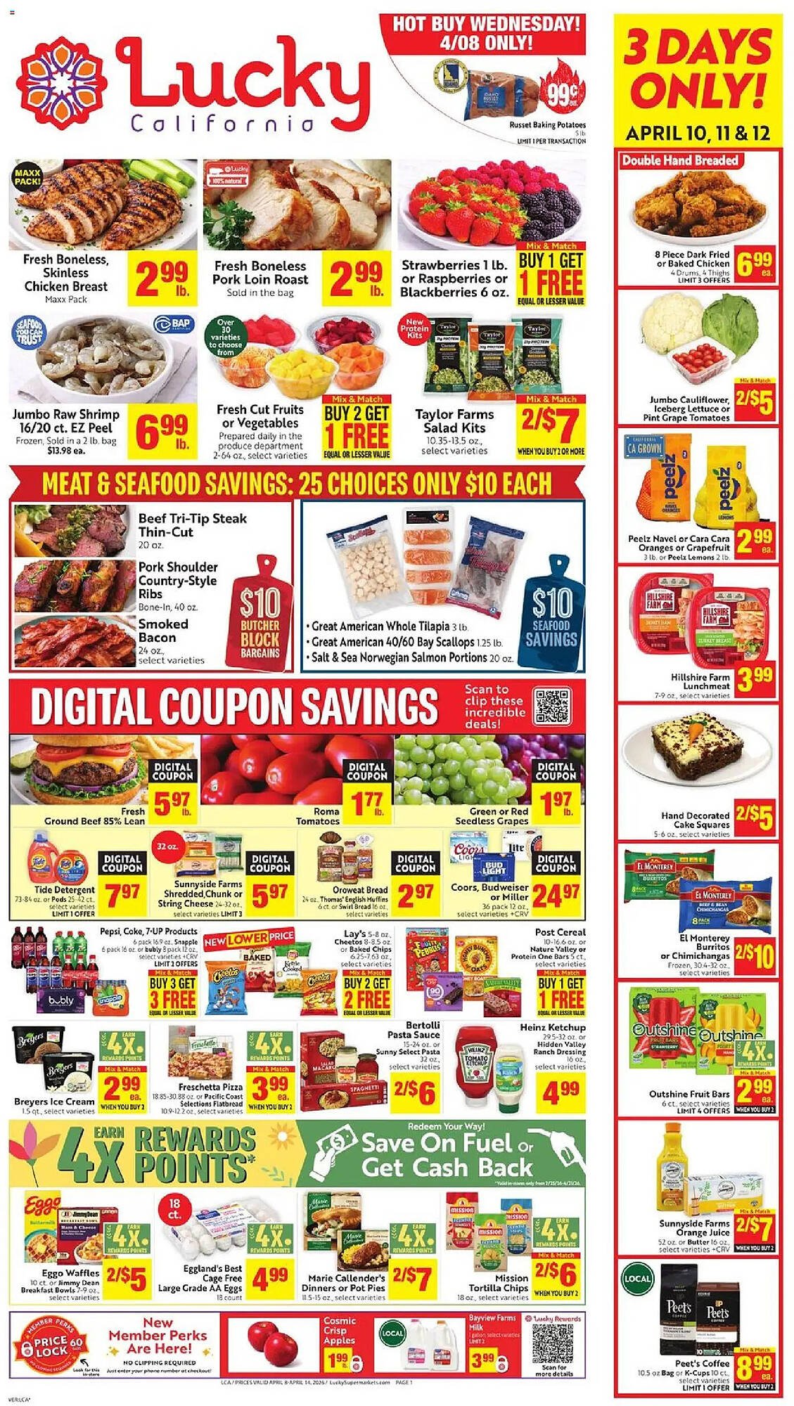 Lucky Supermarkets weekly ad