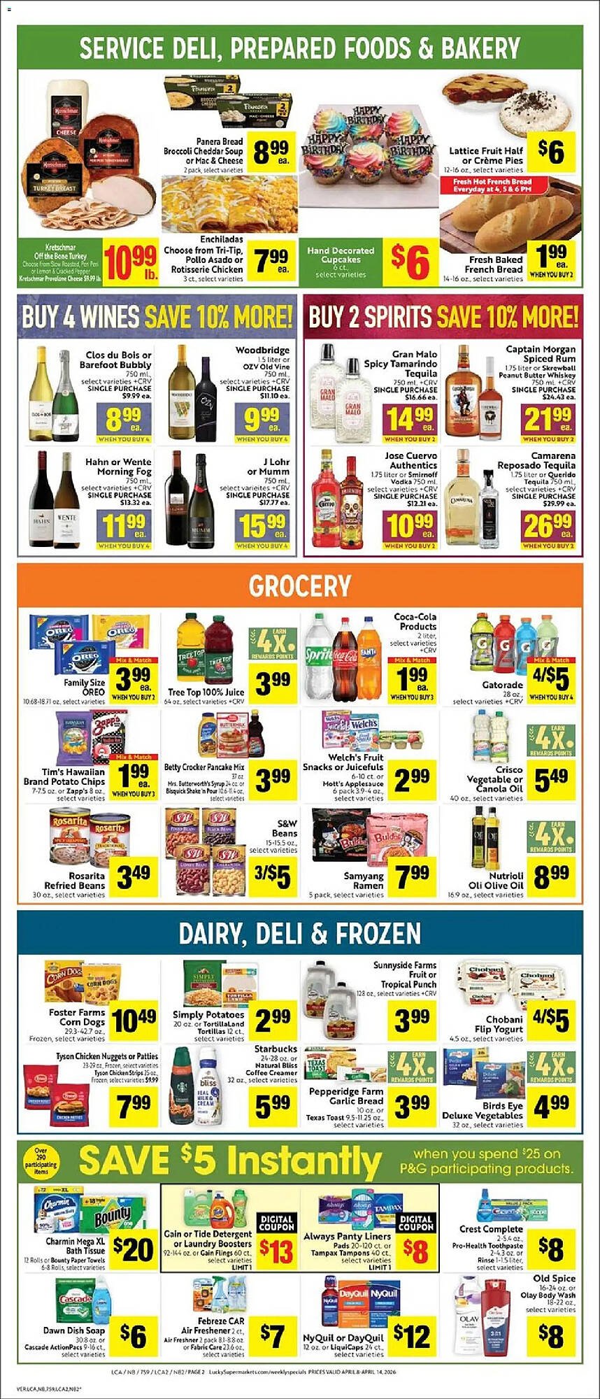Lucky Supermarkets weekly ad