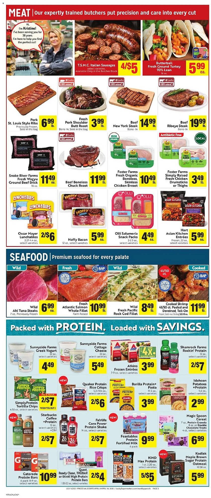 Lucky Supermarkets weekly ad