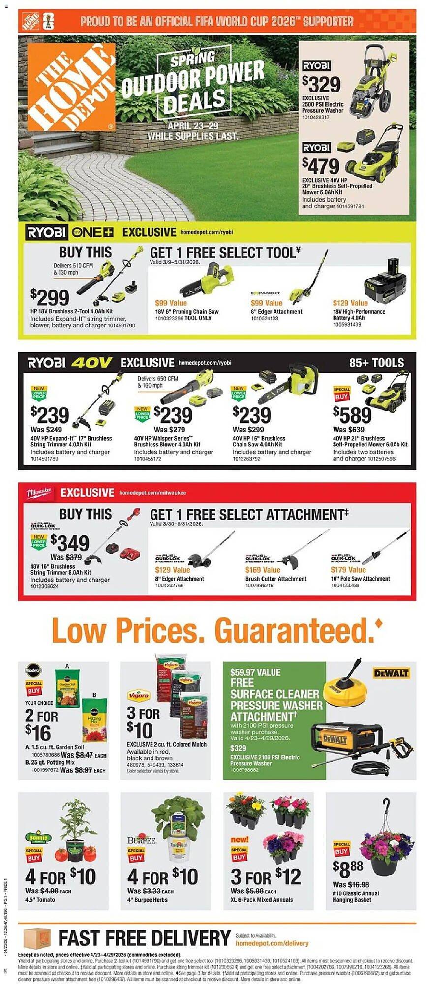 The Home Depot flyer