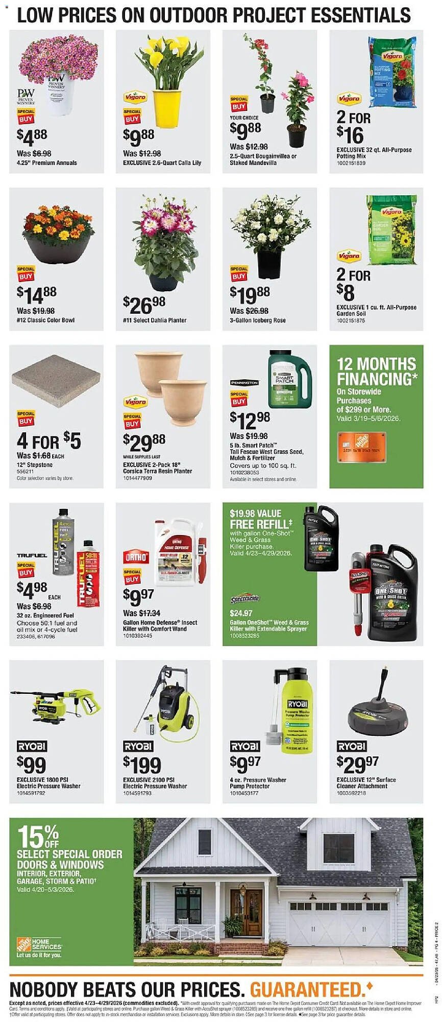 The Home Depot flyer