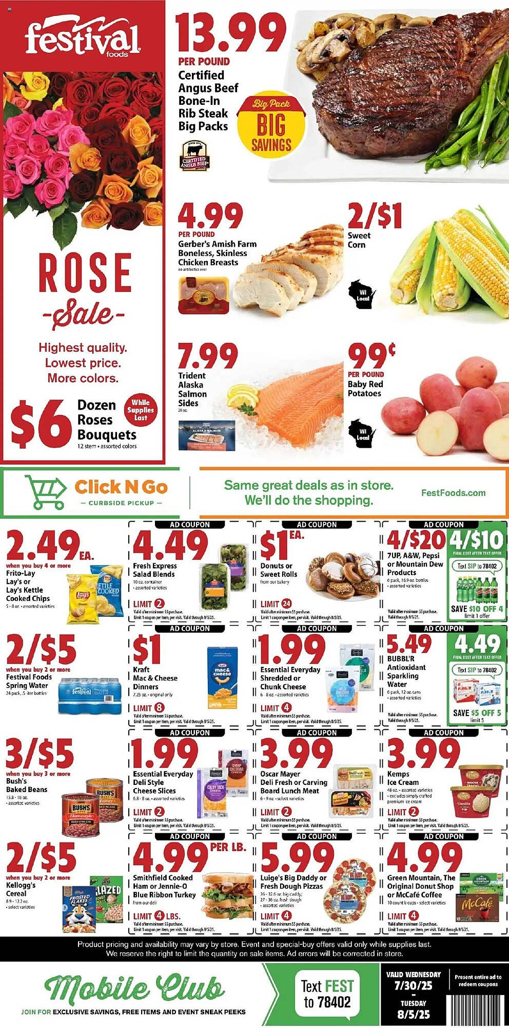 Festival Foods Weekly Ad (2025-07-30 - 2025-08-06) | 1