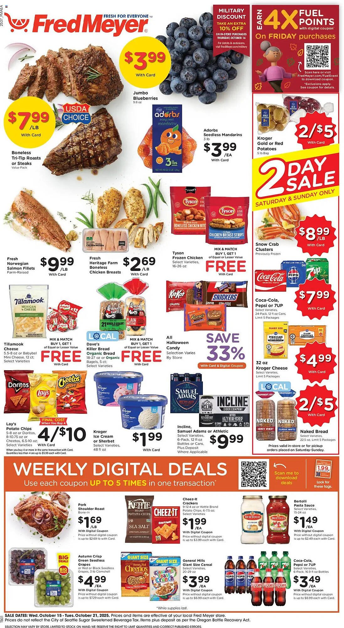 Fred Meyer weekly ad (2025-10-15 - 2025-10-21) | 1