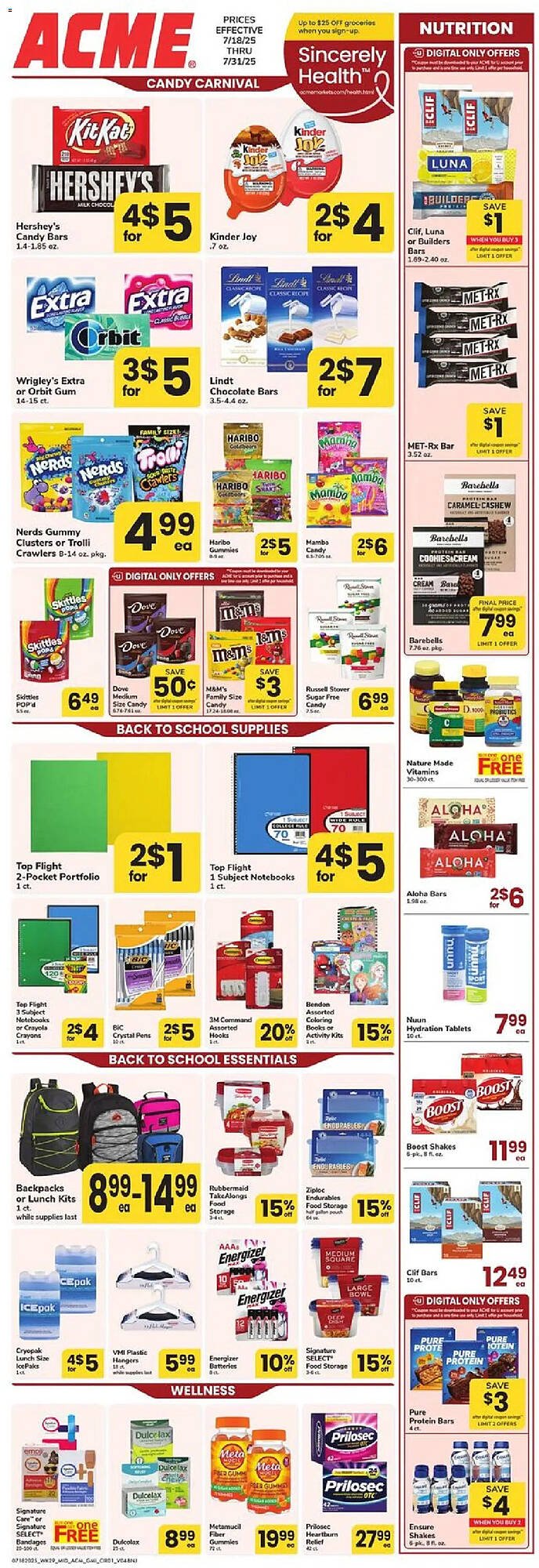 ACME Weekly Ad (2025-07-18 - 2025-07-31) | 1