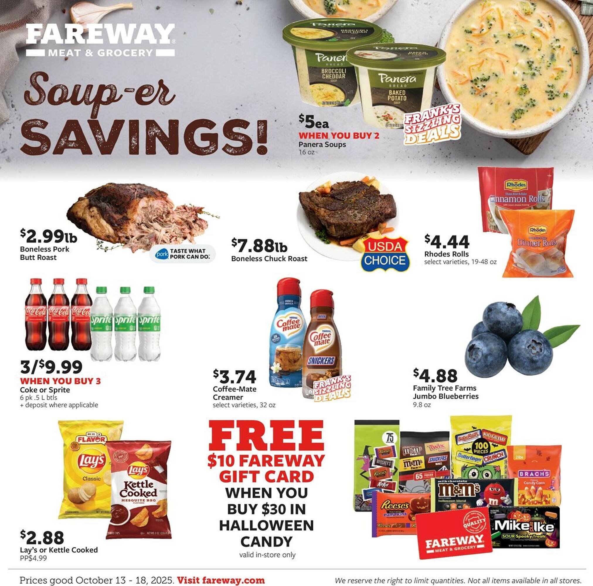 Fareway weekly ad (2025-10-12 - 2025-10-18) | 1