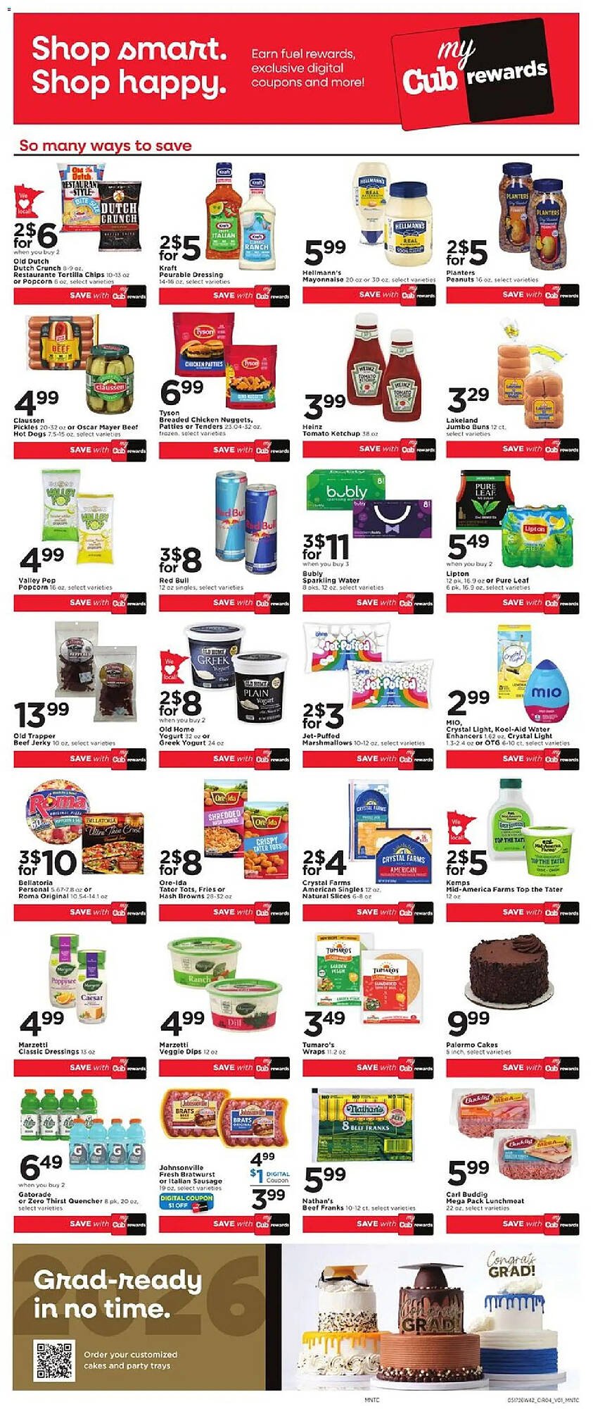 Cub Foods weekly ad