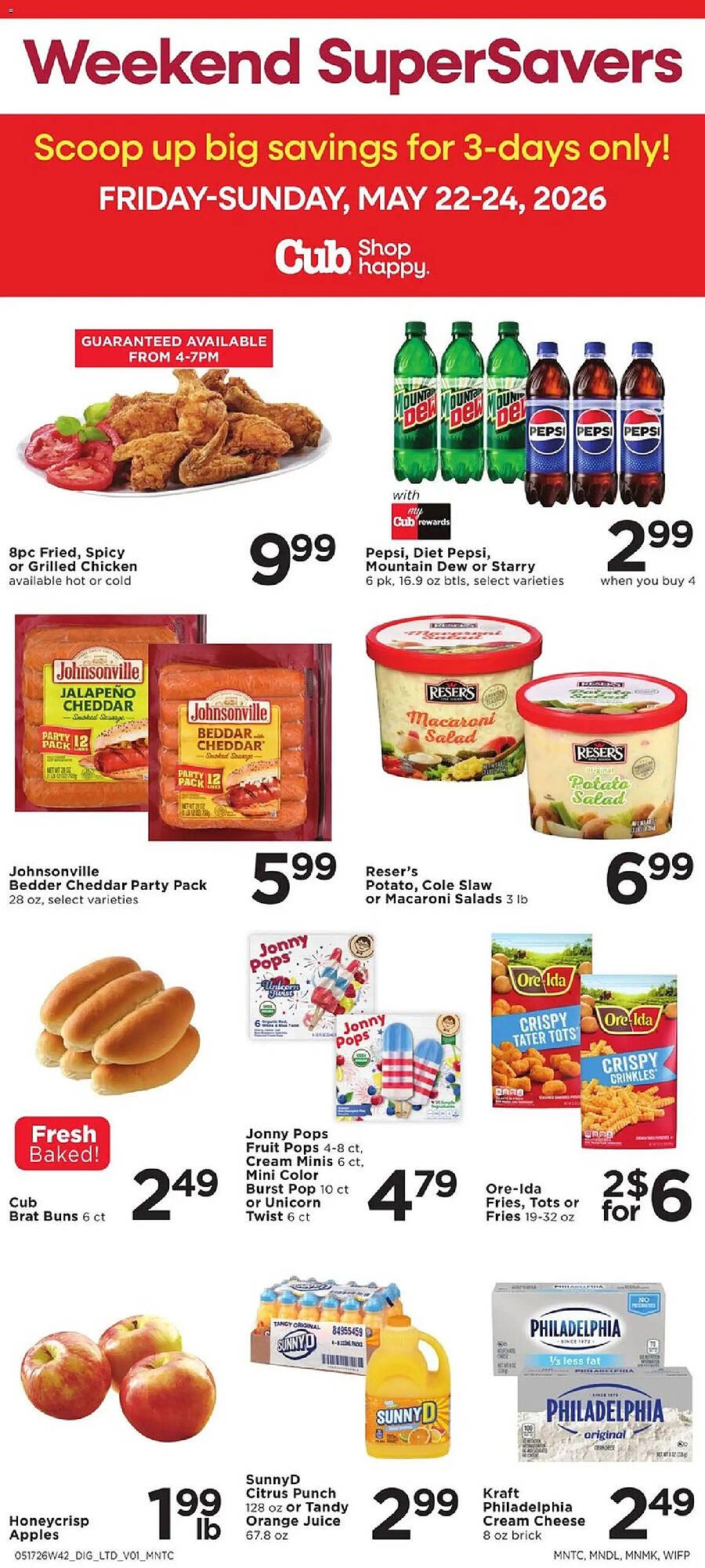 Cub Foods weekly ad