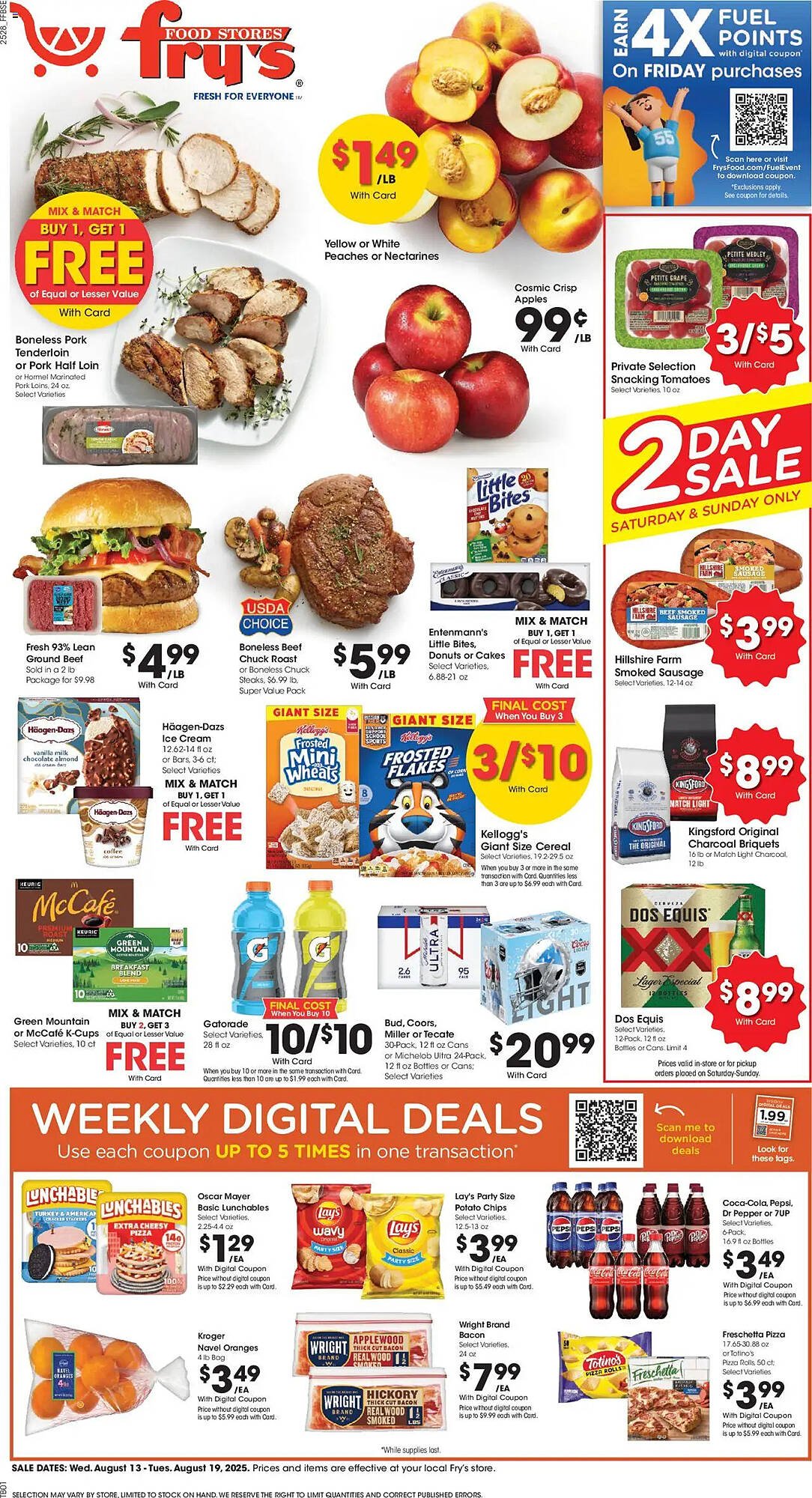 Fry&#039;s Weekly Ad (2025-08-13 - 2025-08-20) | 1