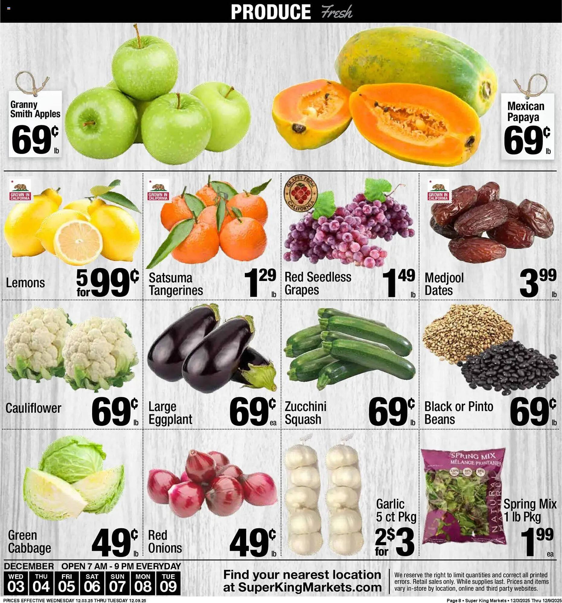 Super King Markets weekly ad