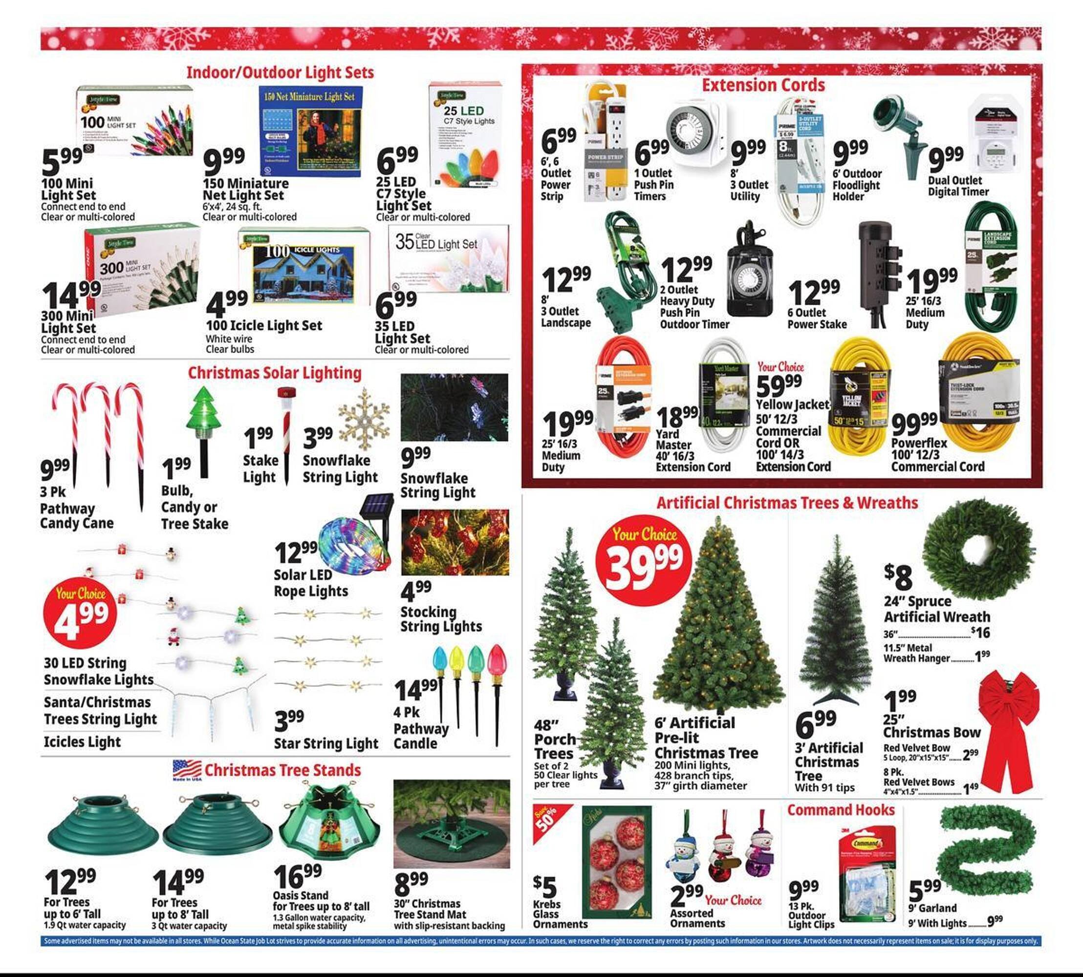 Ocean State Job Lot flyer