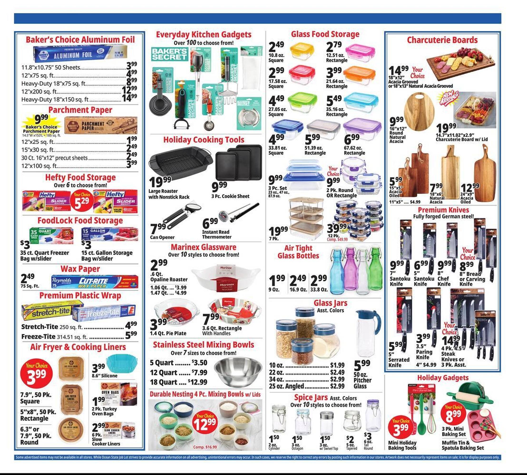 Ocean State Job Lot flyer