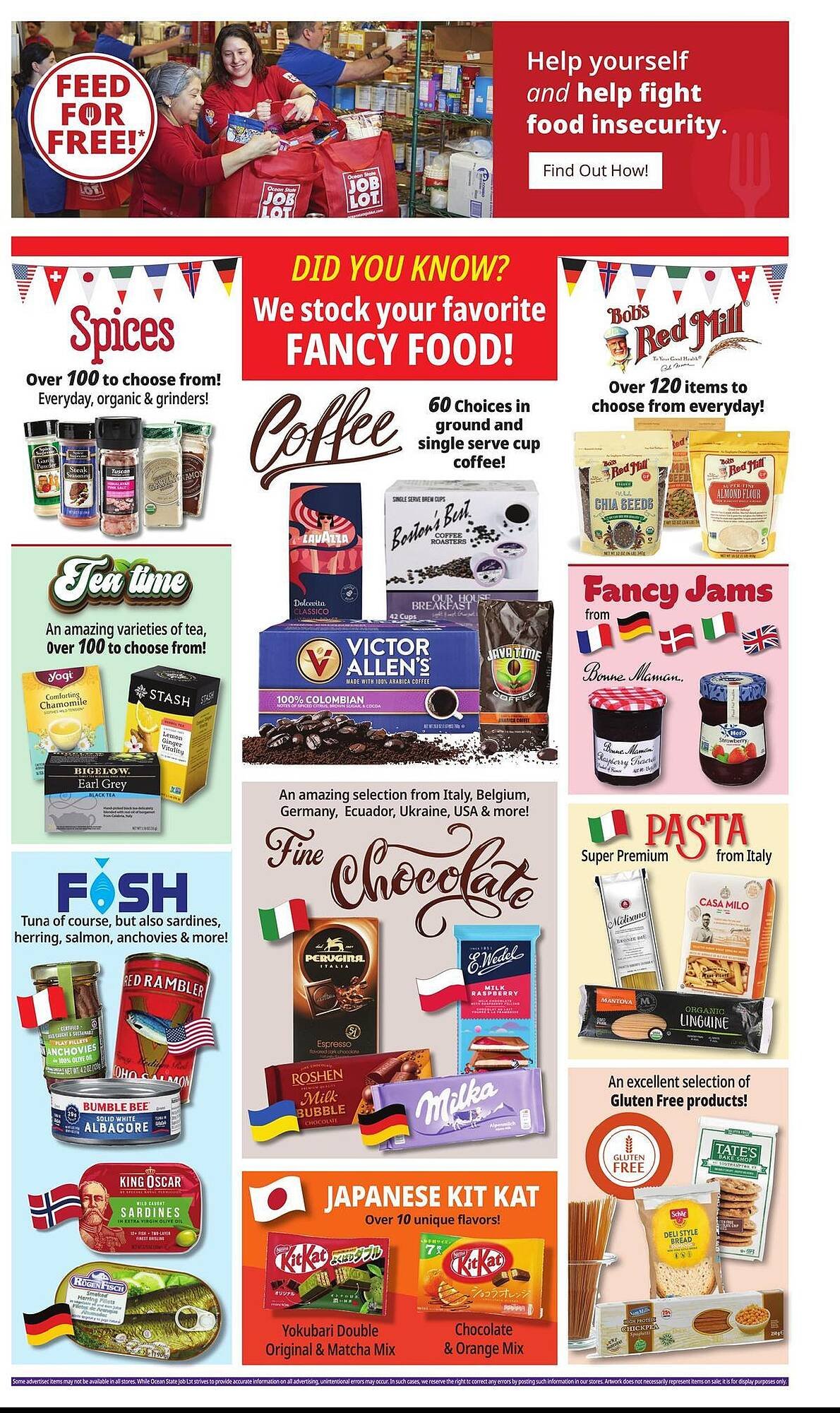 Ocean State Job Lot flyer