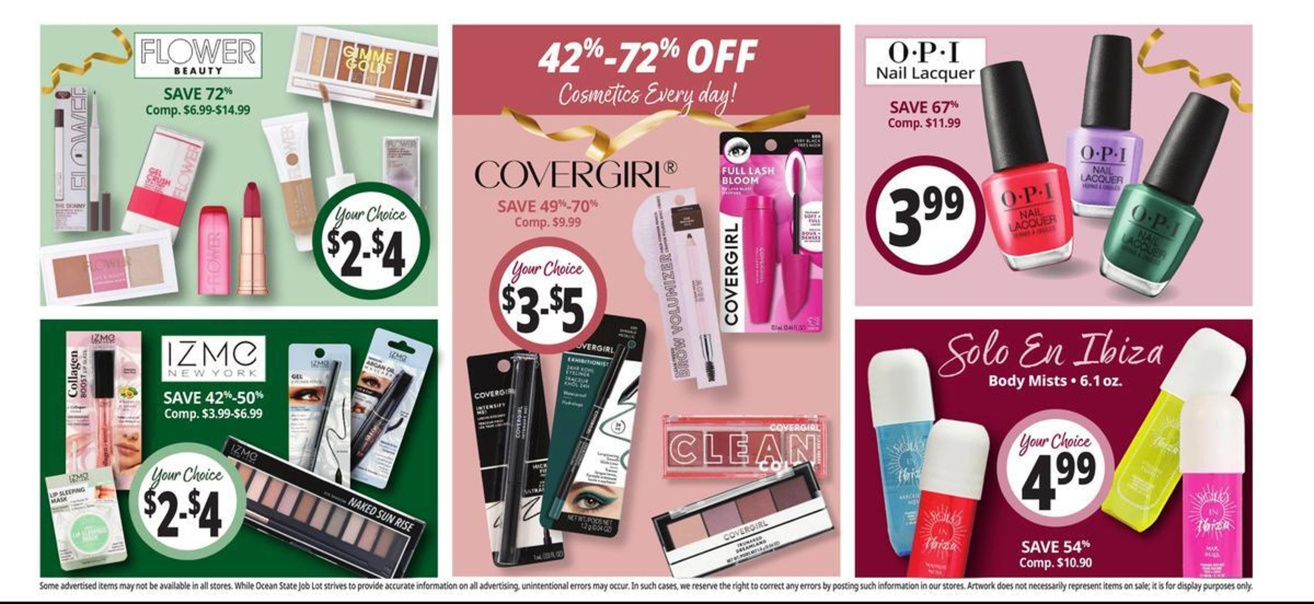 Ocean State Job Lot flyer