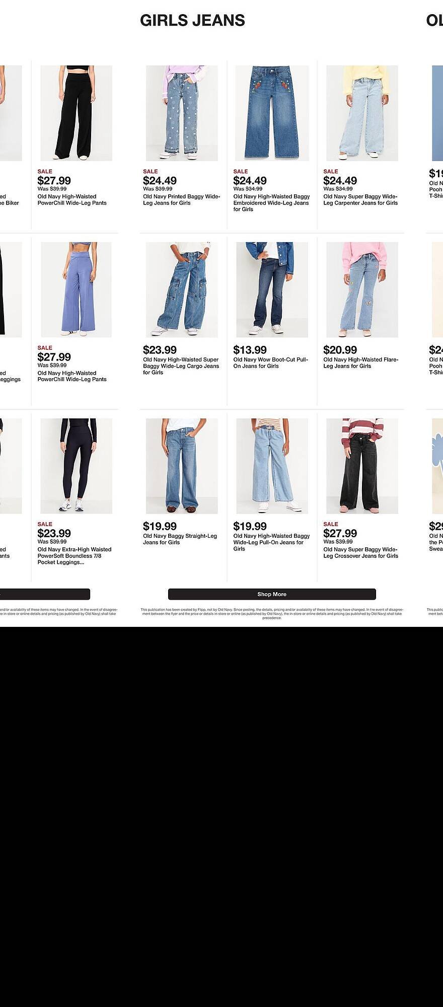 Old Navy weekly ad